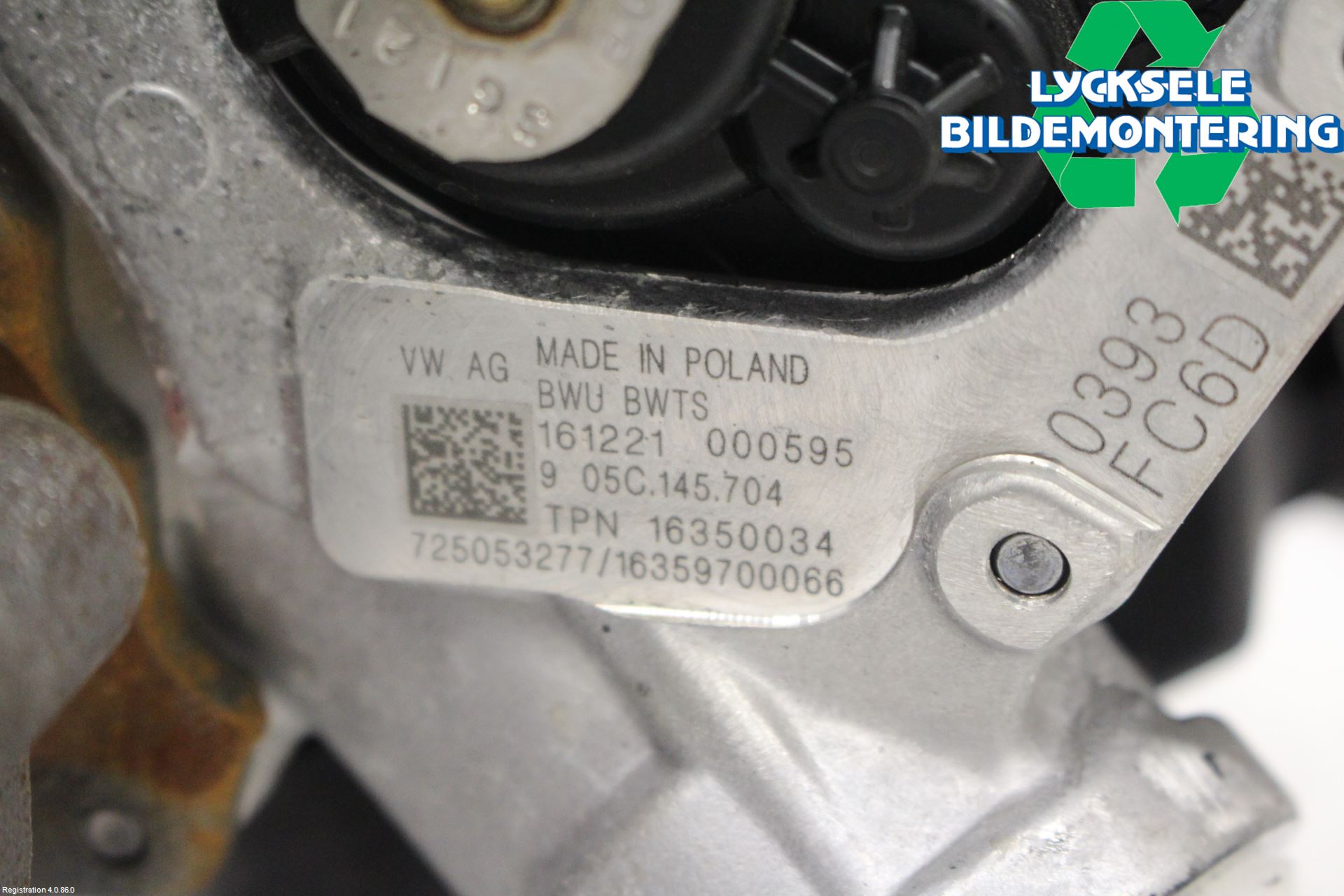 Volkswagen VW T-ROC 18- Turboaggregat