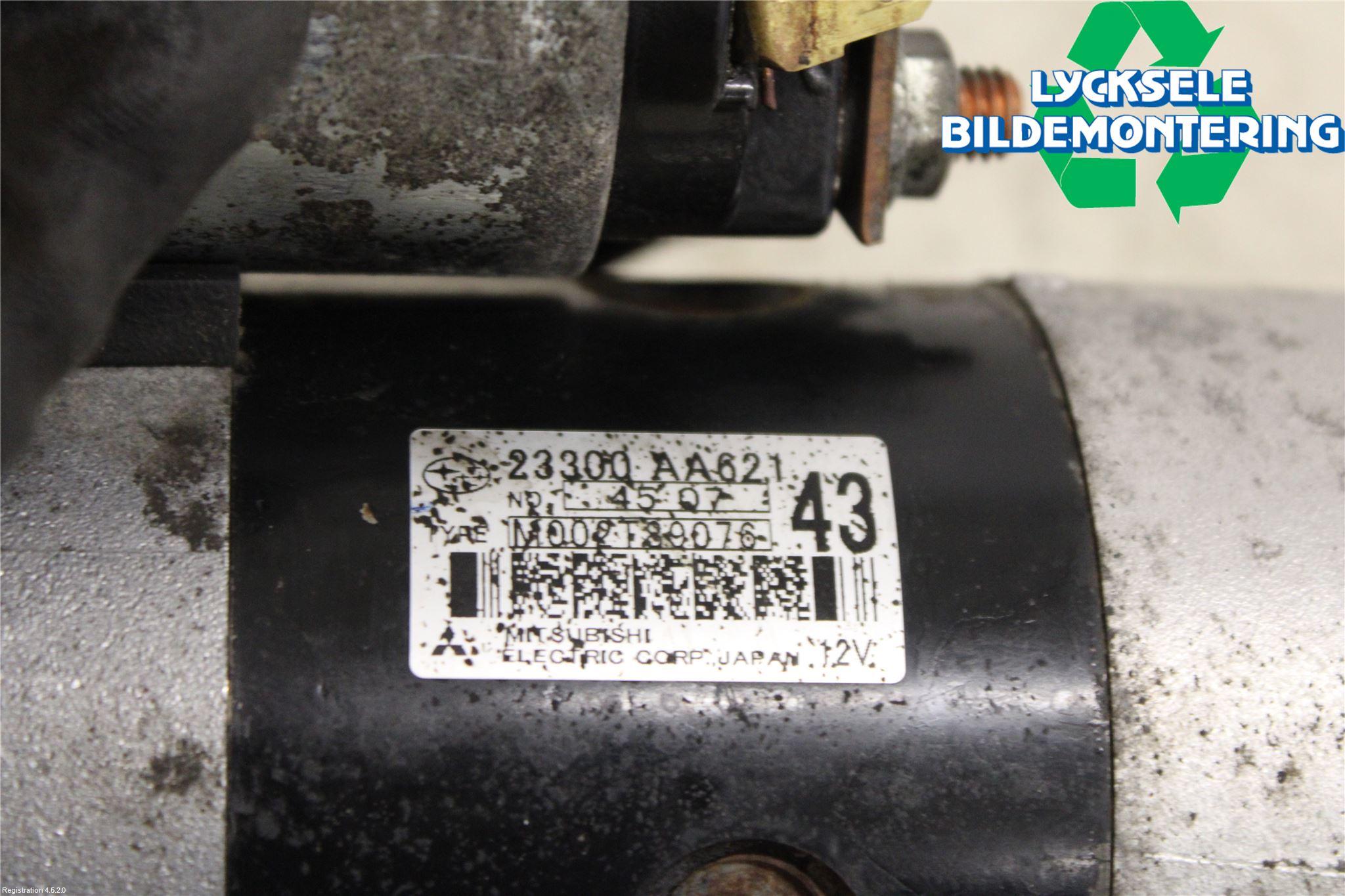 Subaru XV 12-17 Startmotor Diesel