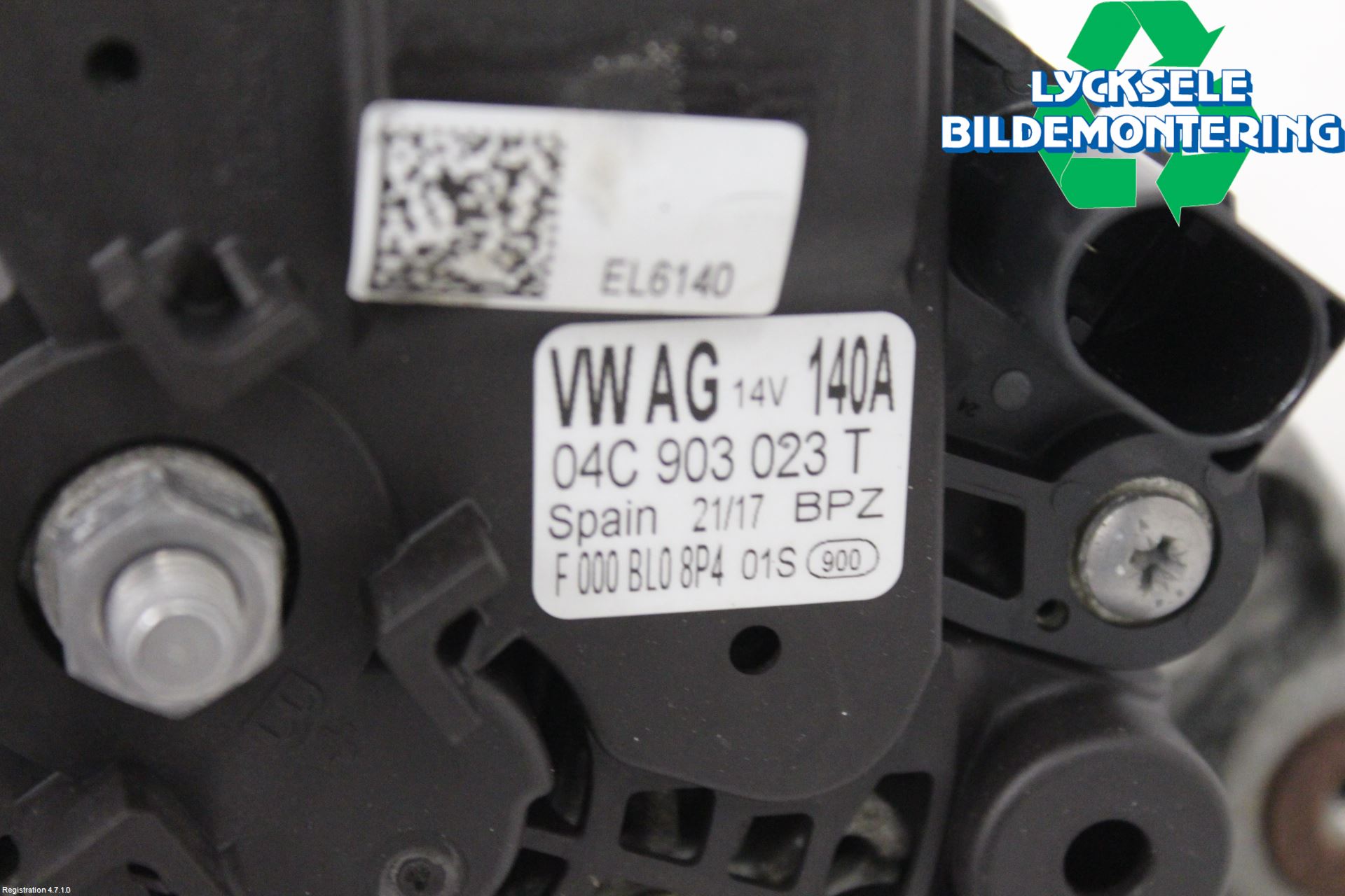 Volkswagen VW GOLF / E-GOLF VII 13-20 Generator
