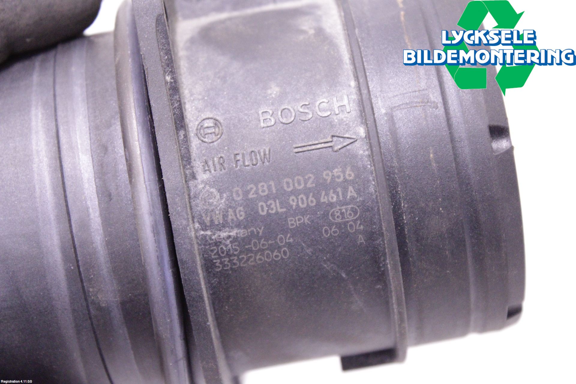 Volkswagen VW PASSAT 15-19 Injluftmassamätare