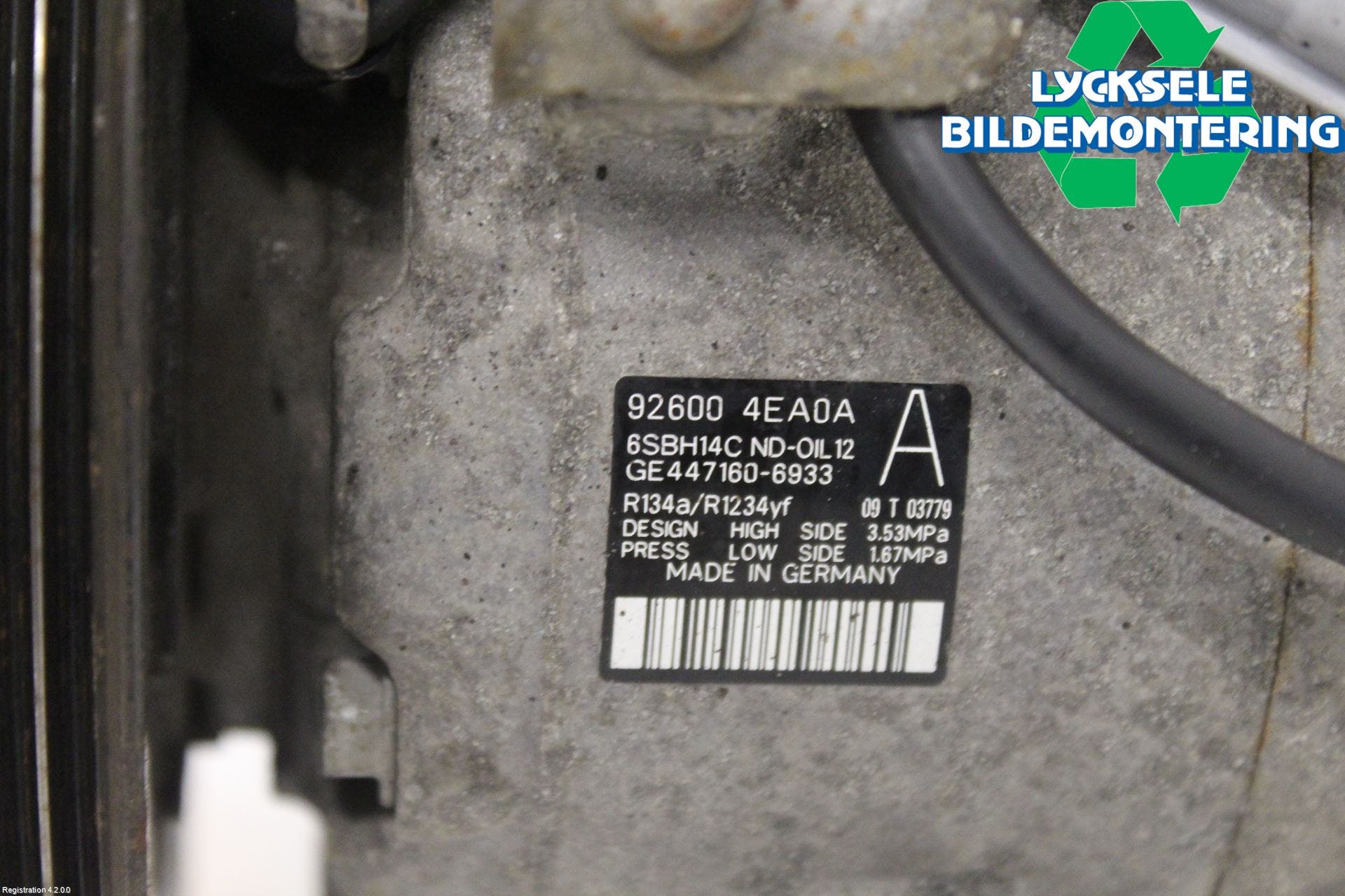 Renault TALISMAN 16-20 Ac Kompressor