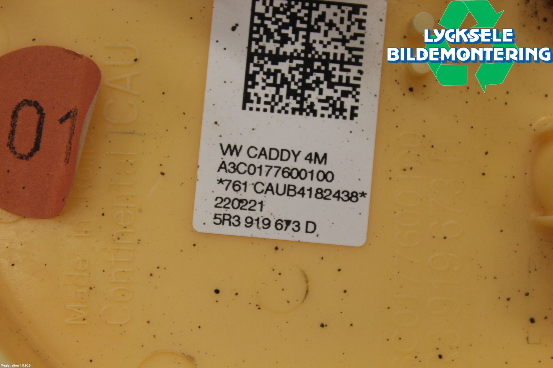 Volkswagen VW CADDY 21- Bränslepump El