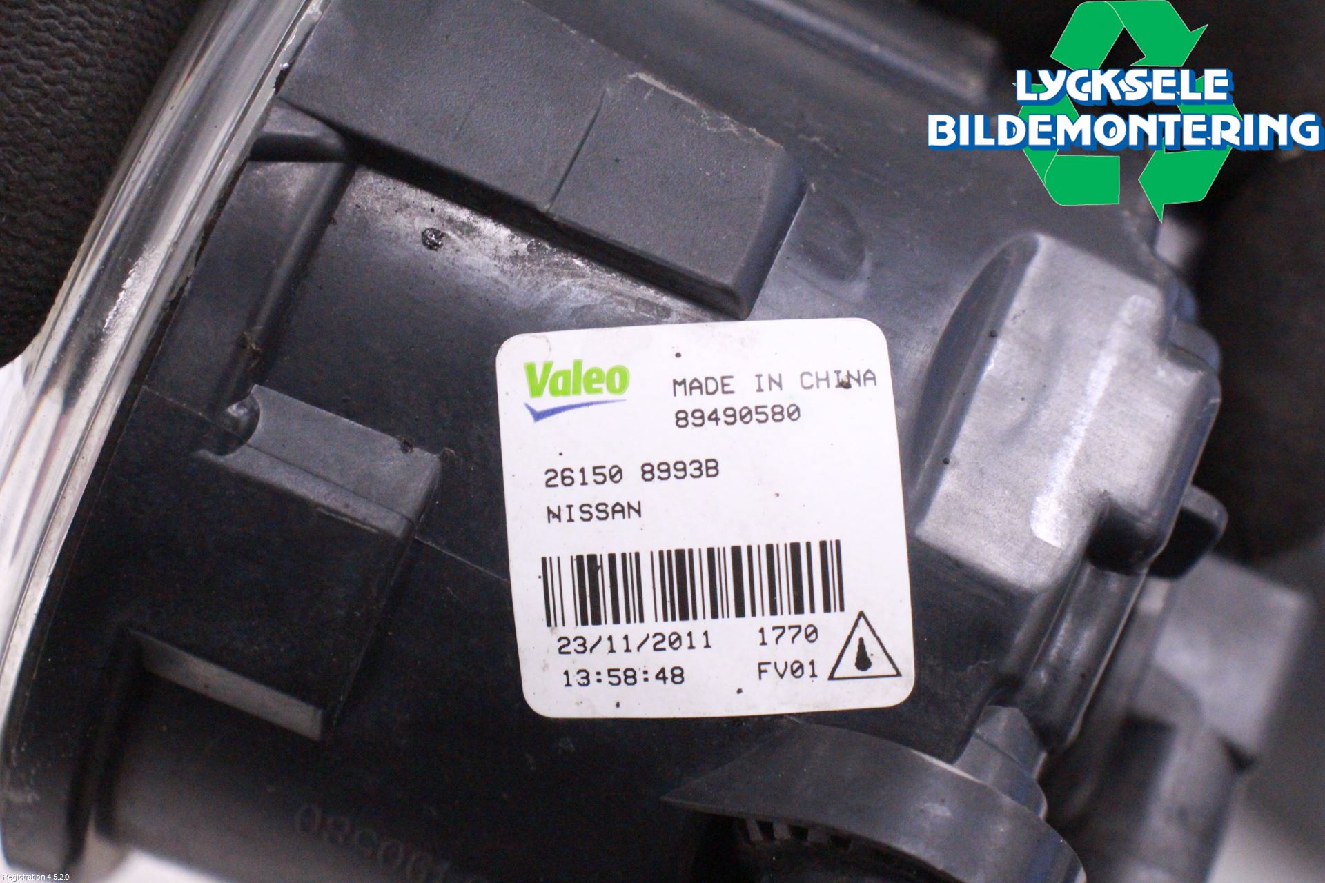 Nissan X-TRAIL 08-14 Dimljus-Varselljus Fram
