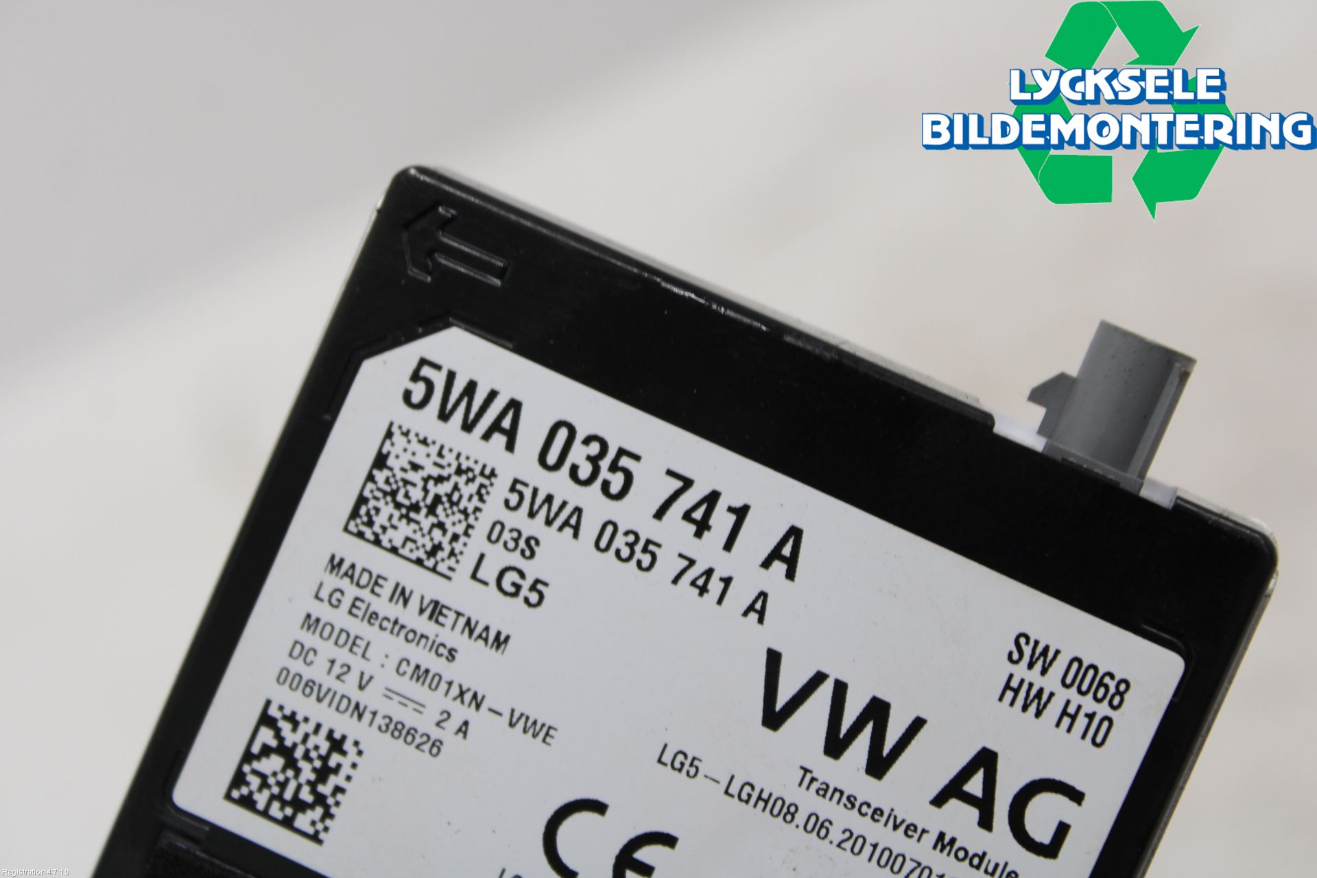 Volkswagen VW GOLF / E-GOLF VIII 20- Antenn