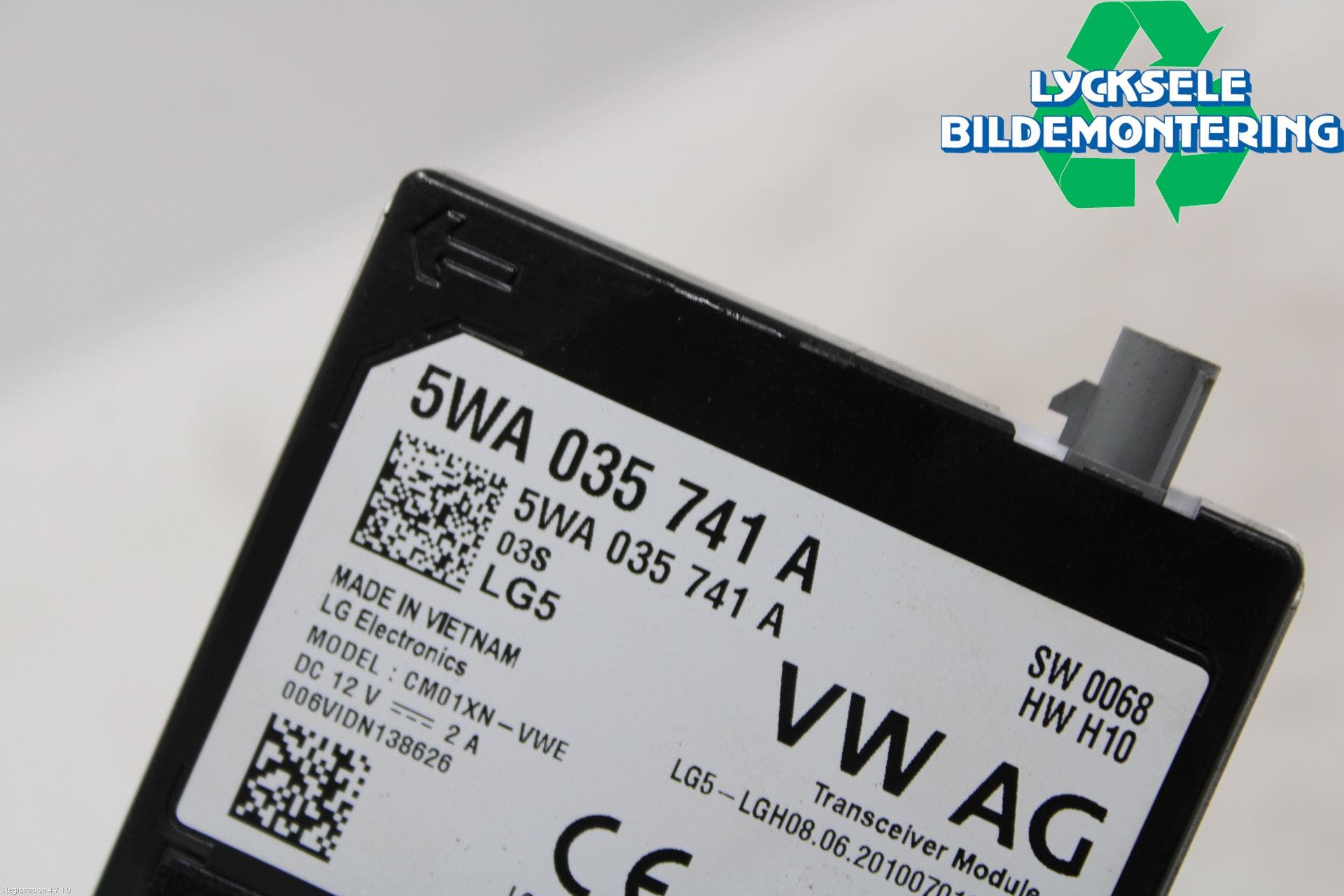 Volkswagen VW GOLF / E-GOLF VIII 20- Antenn