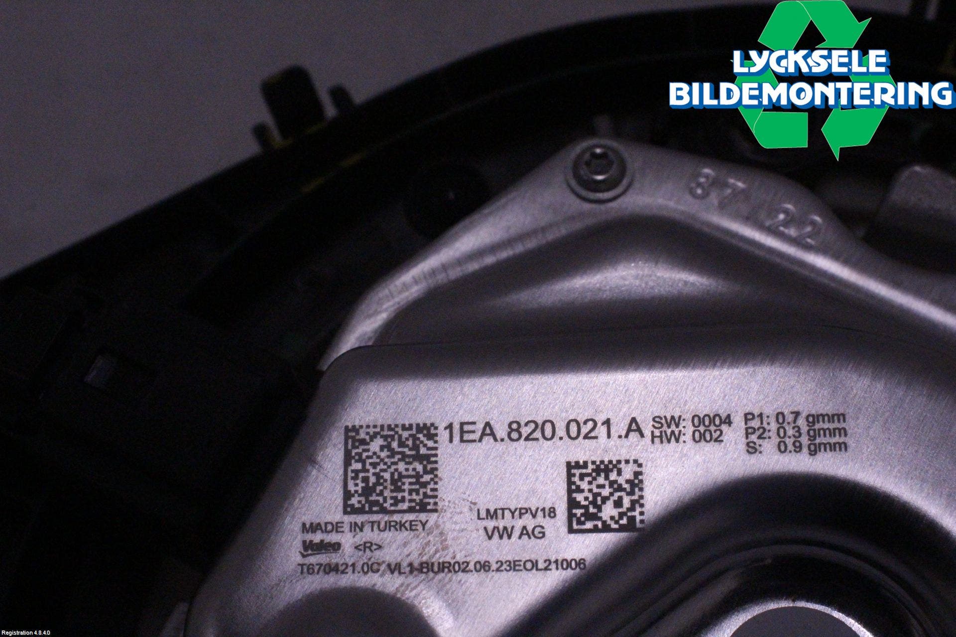 Volkswagen VW ID.4 21- Ac Värmefläkt