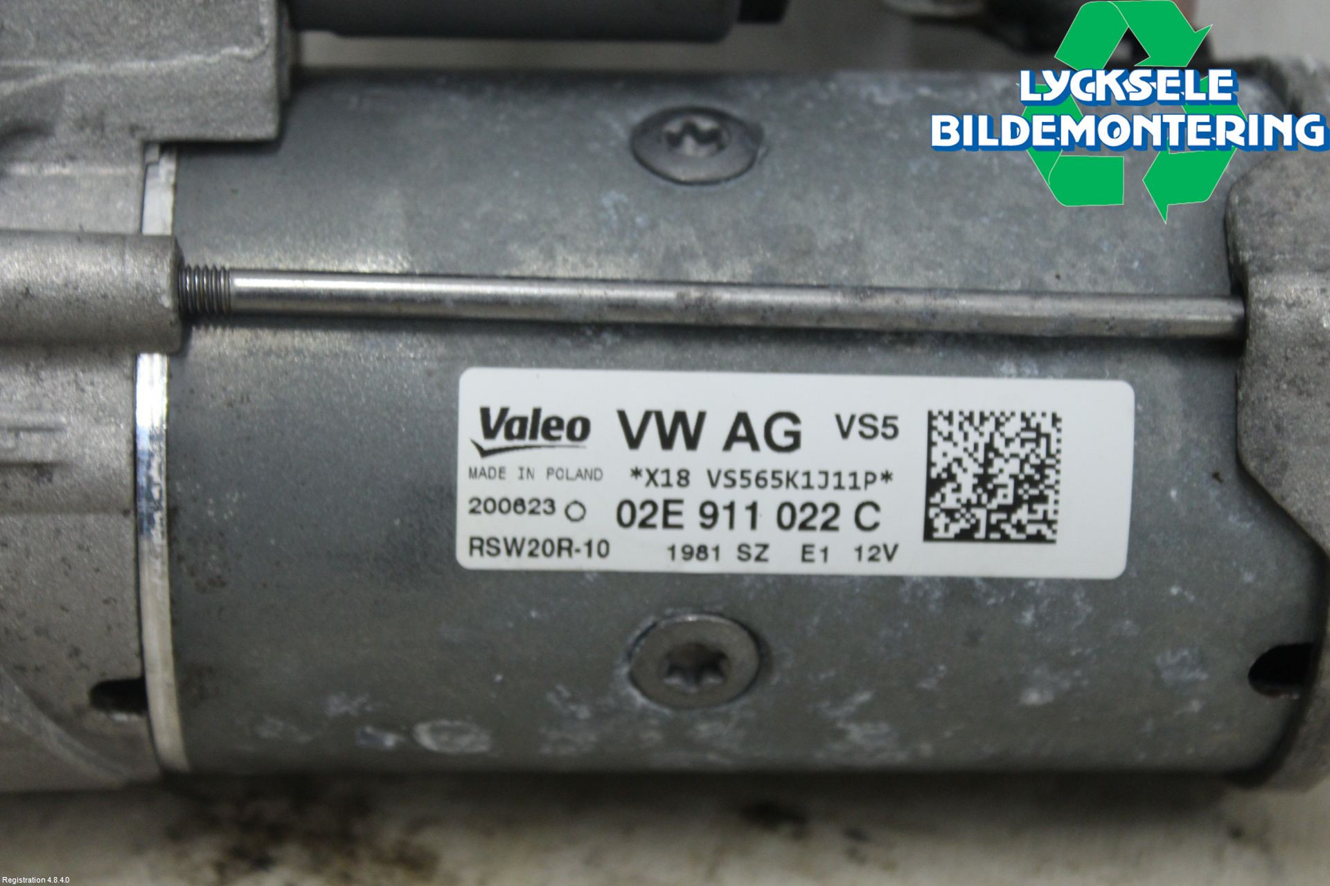 Volkswagen VW T-ROC 18- Startmotor Diesel