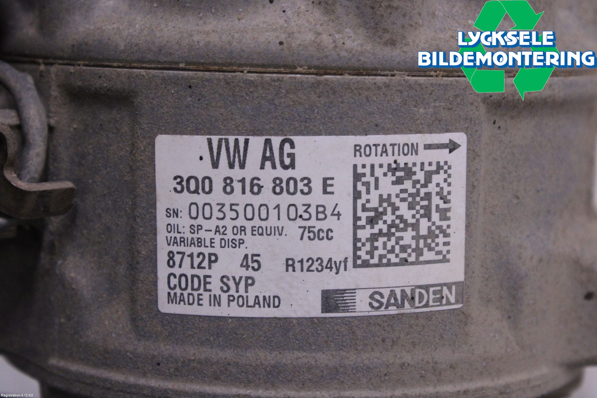 Volkswagen VW CADDY 21- Ac Kompressor