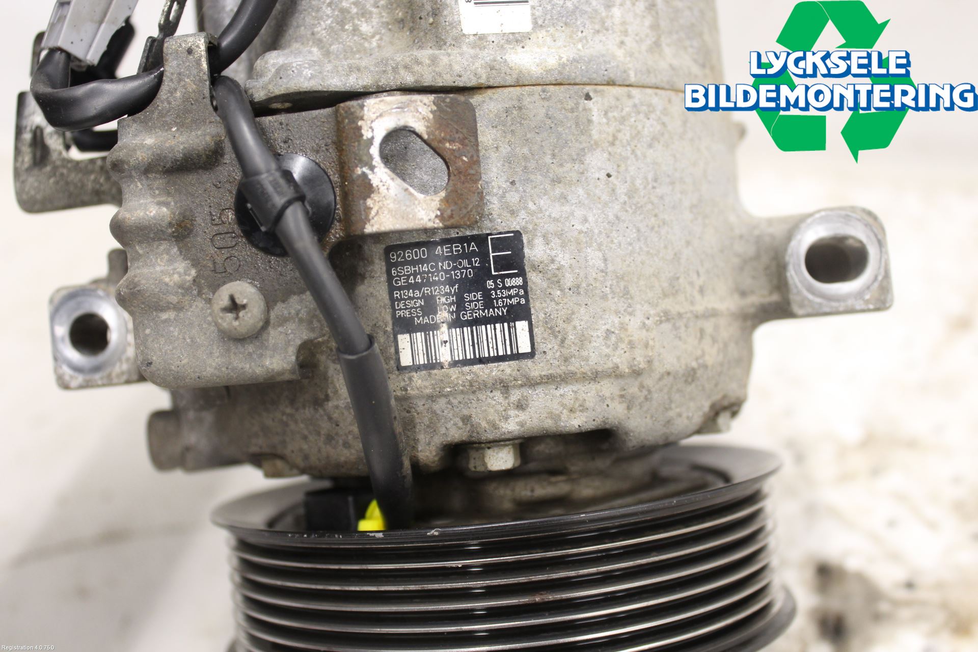 Nissan QASHQAI 14-17 Ac Kompressor