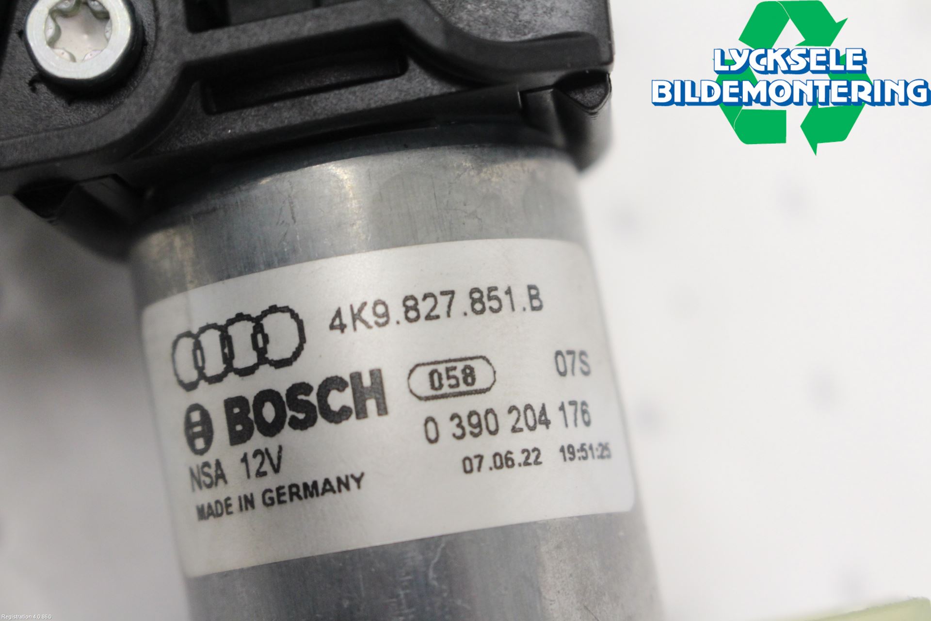 Audi A6 F2/C8 19- Bakluckeöppnare Automatisk