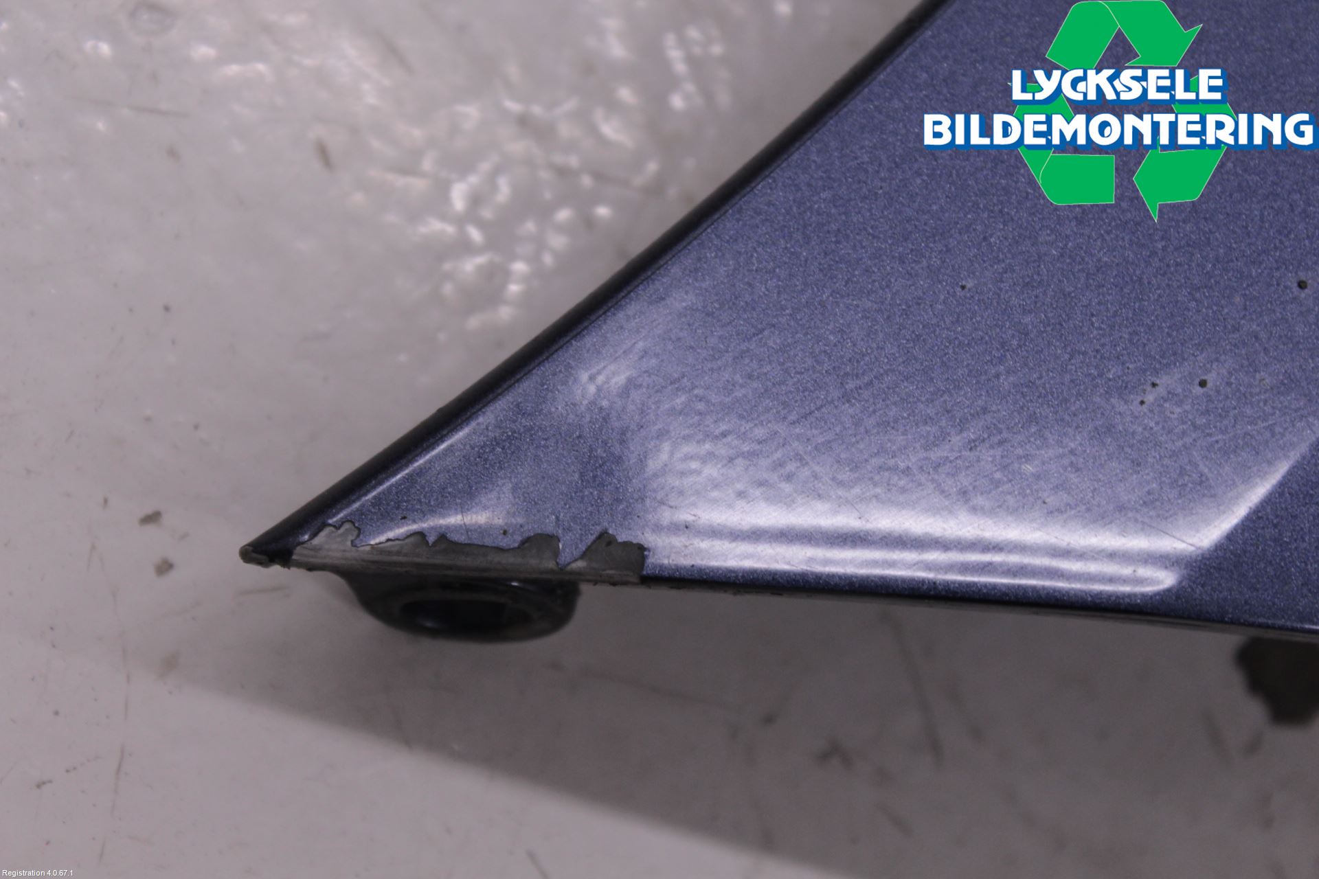 Mitsubishi OUTLANDER 07-12 Stötfångardel Bak Hö