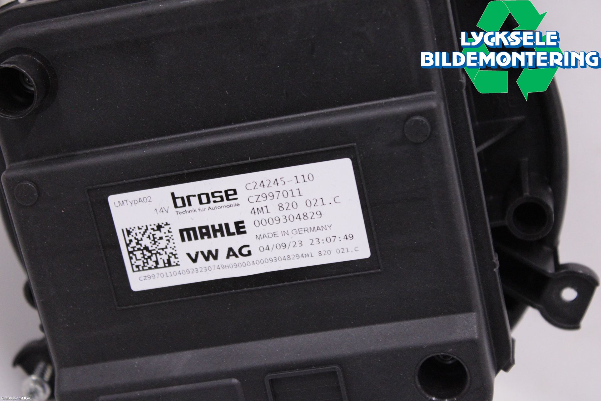 Audi A4/S4 B9 20- Ac Värmefläkt