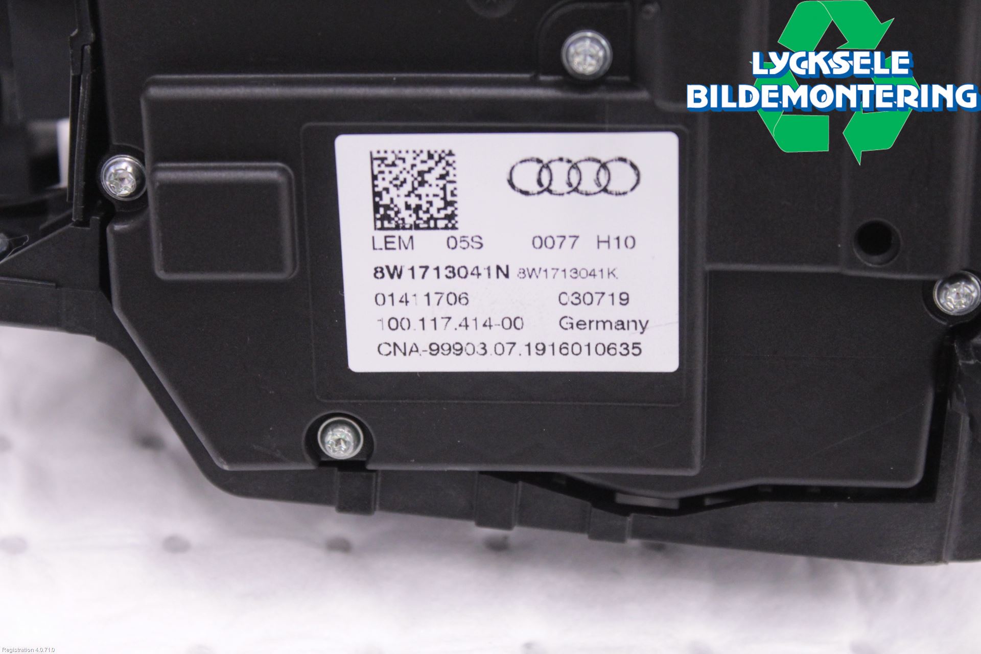 Audi A4/S4 B9 20- Växelspak