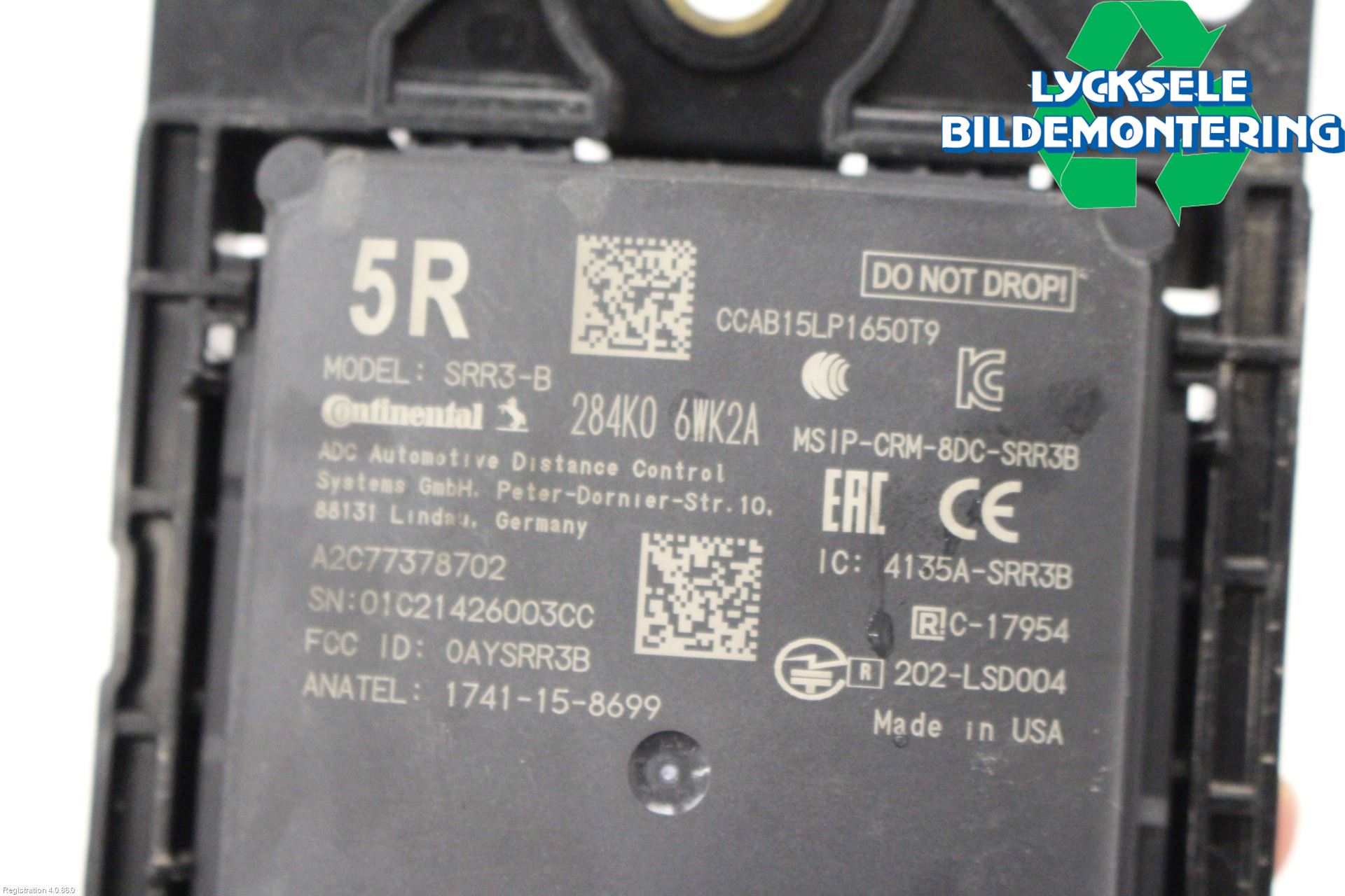 Nissan LEAF 18- Sensor Aktivt Kollisionsskydd