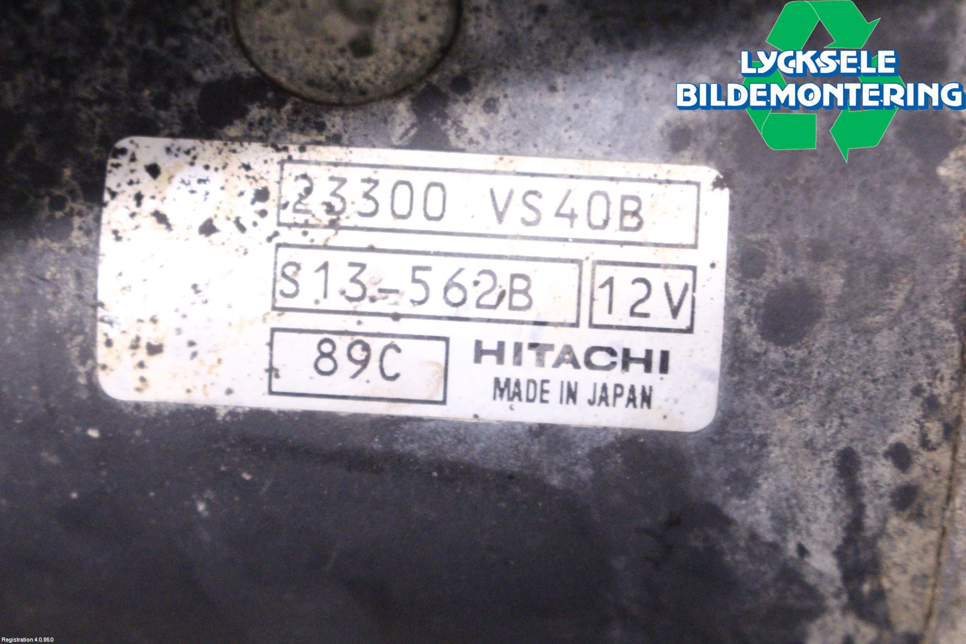 Nissan PATROL Startmotor Diesel