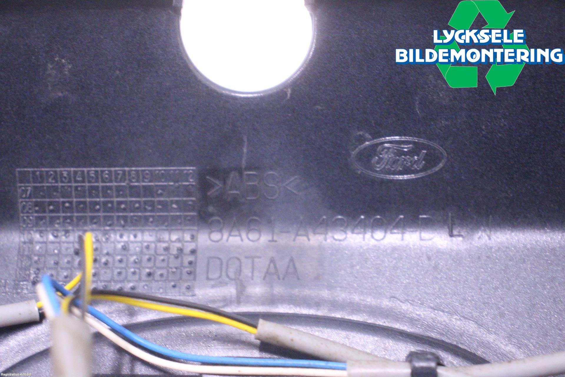 Ford FIESTA 13-17 Bakluckehandtag