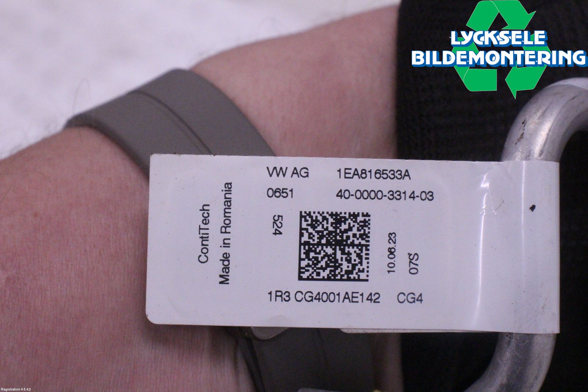 Volkswagen VW ID.4 21- Ac Slang-Rör