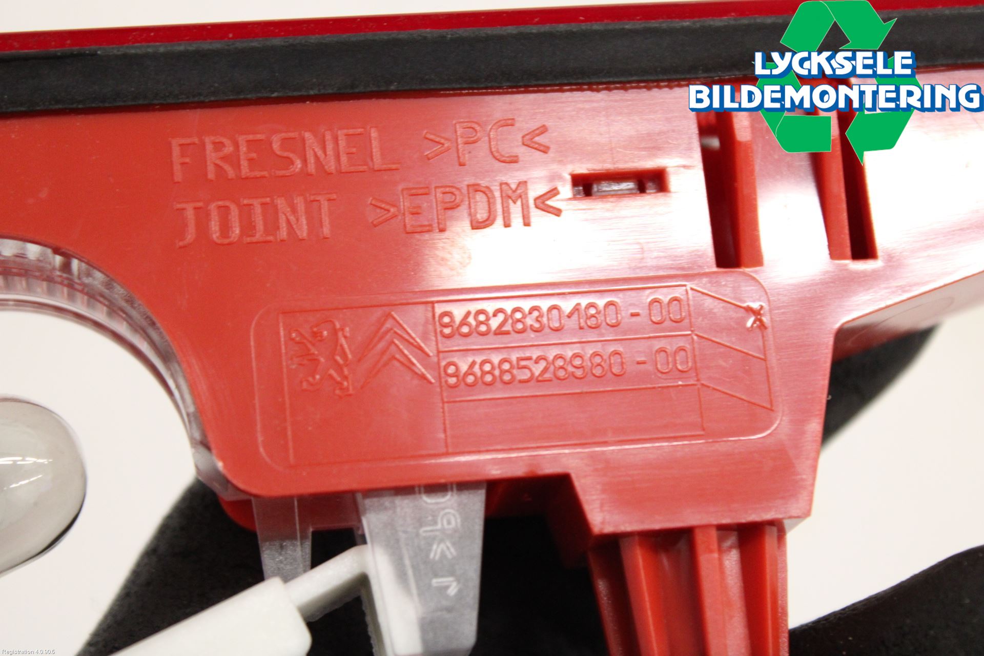 Citroen BERLINGO 08-18 Bromsljus Bakruta