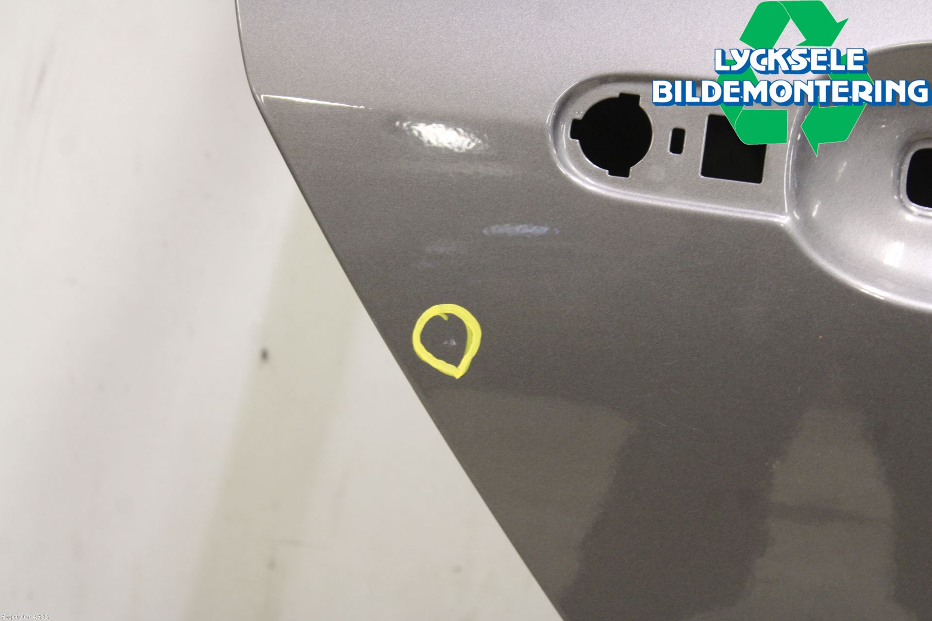 Renault LAGUNA III 08-10 Dörr Bak Höger