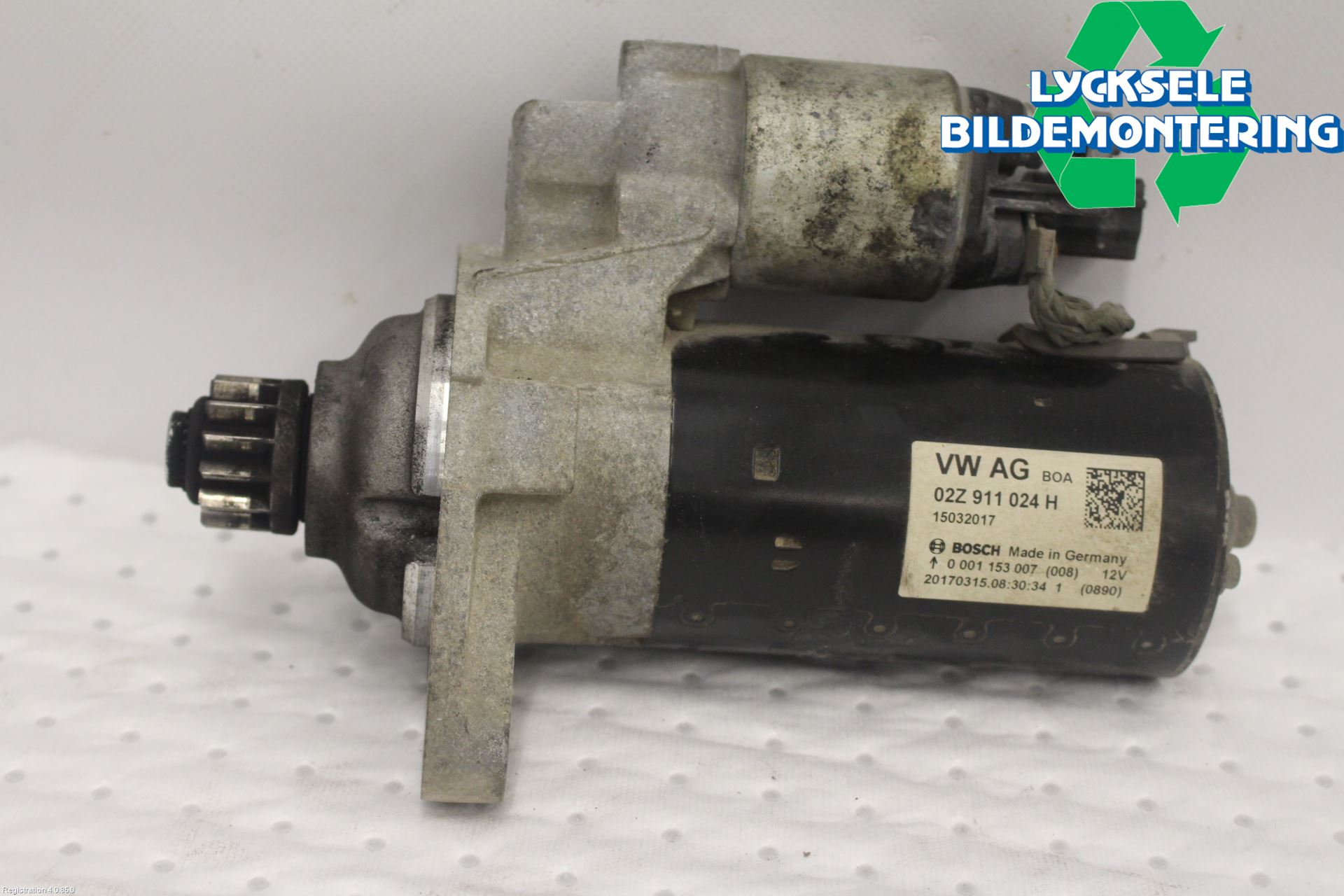 Volkswagen VW CADDY 16-20 Startmotor Diesel