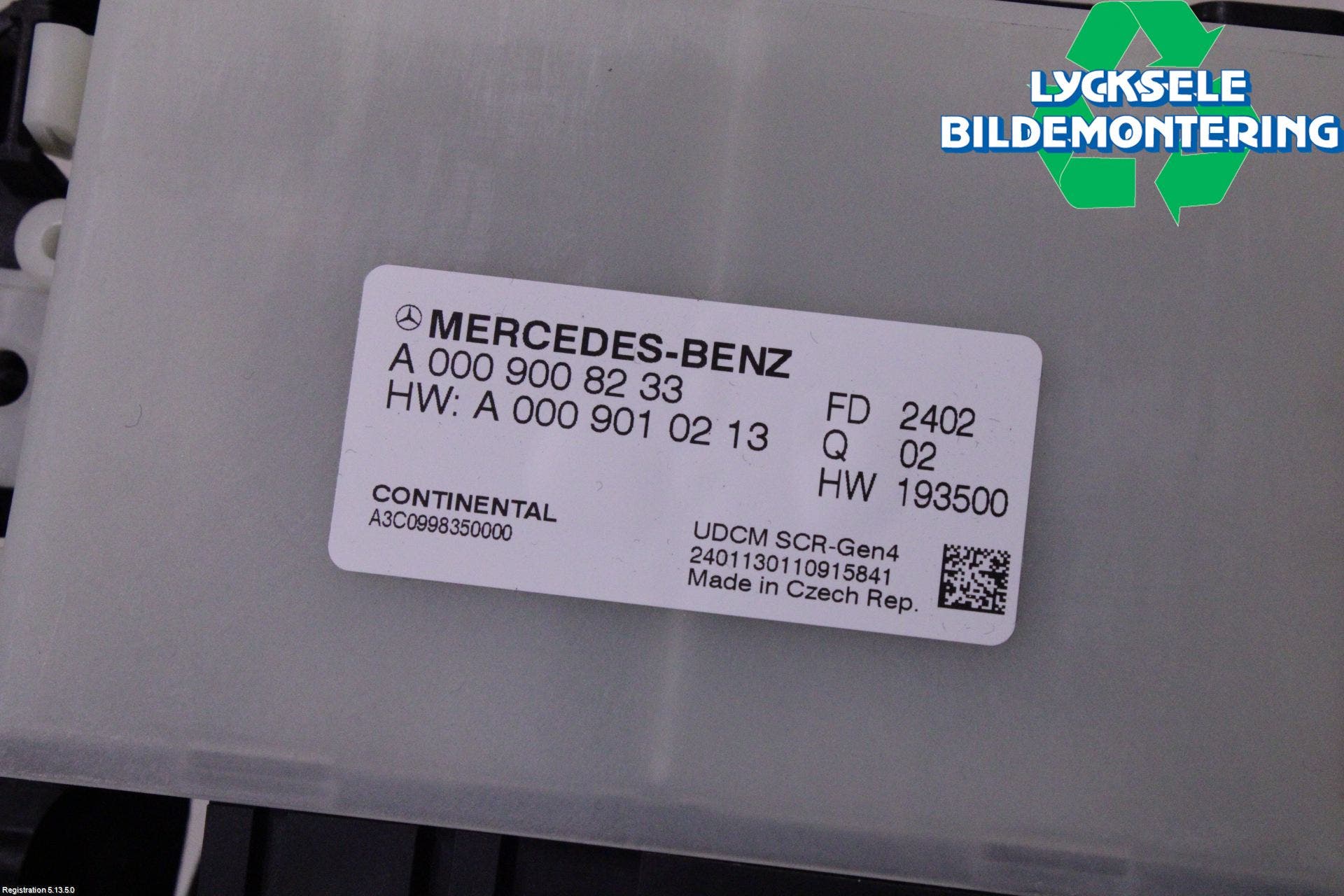 Mercedes-Benz MB C-KLASS (W206) 21- Styrenhet Avgasrening