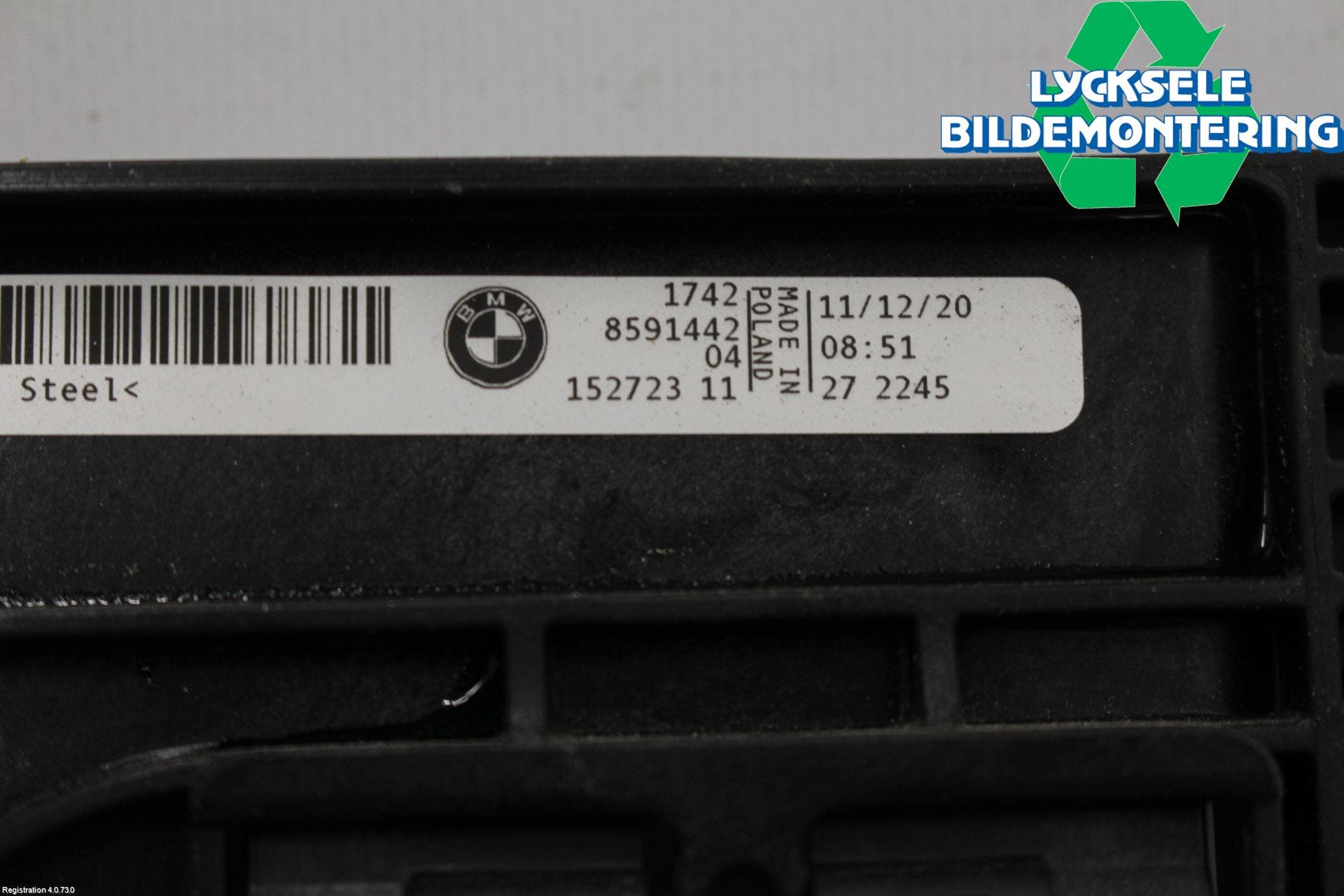 BMW 3 G20/G21/G80/G81 19- Kylfläkt El