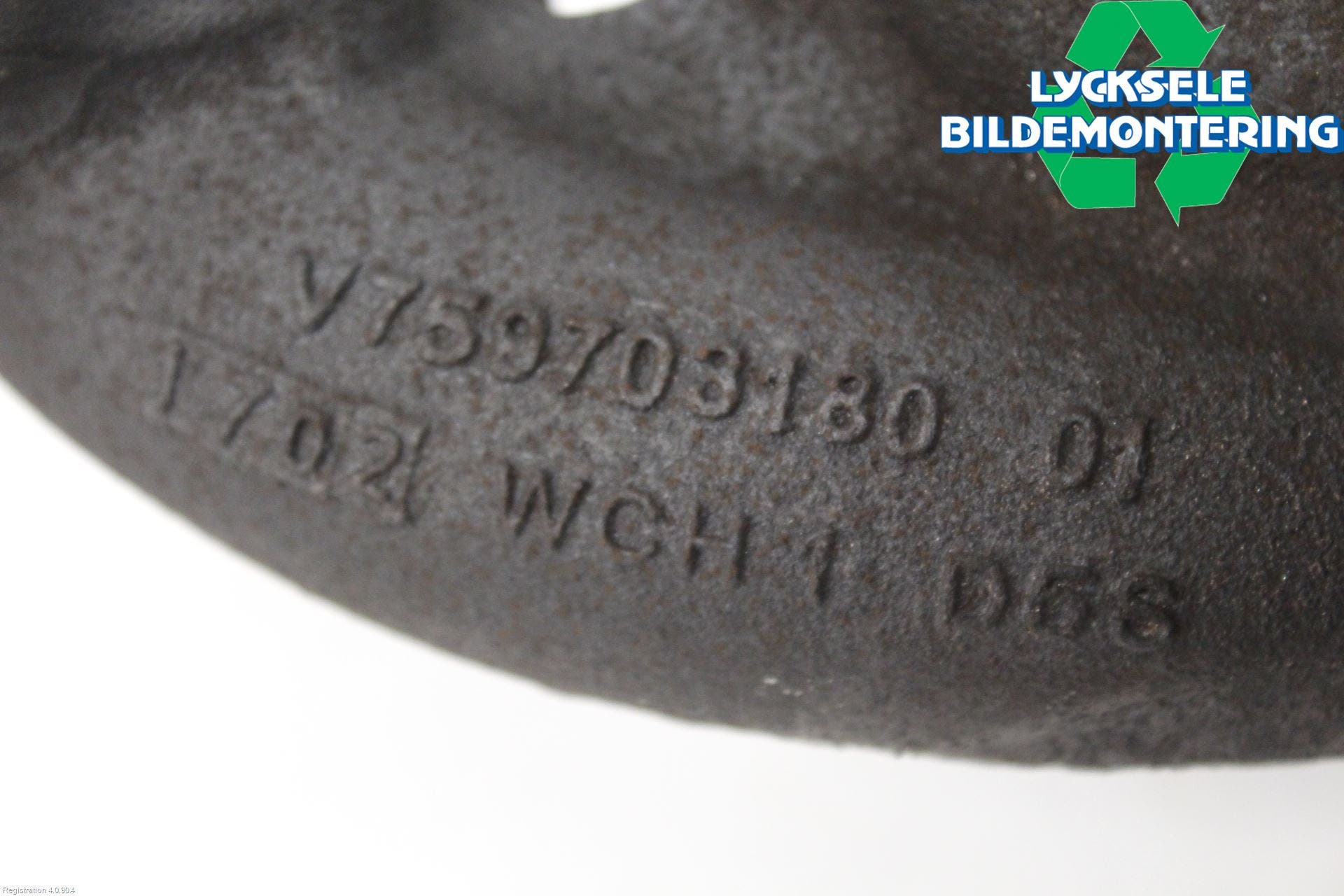 Peugeot 208 12-15 Grenrör Avgas