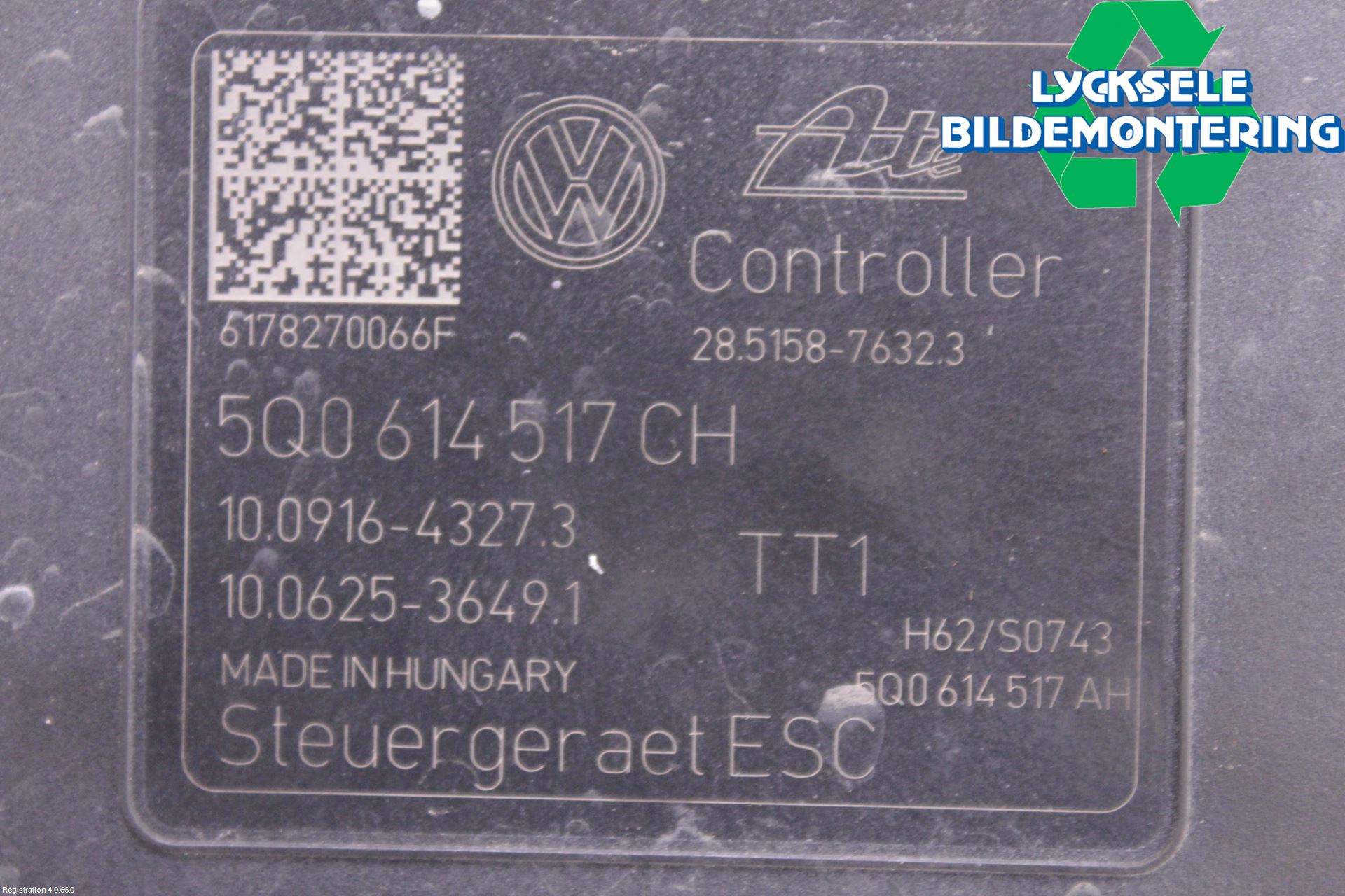 Skoda SUPERB 16-24 Abs Hydraulaggregat