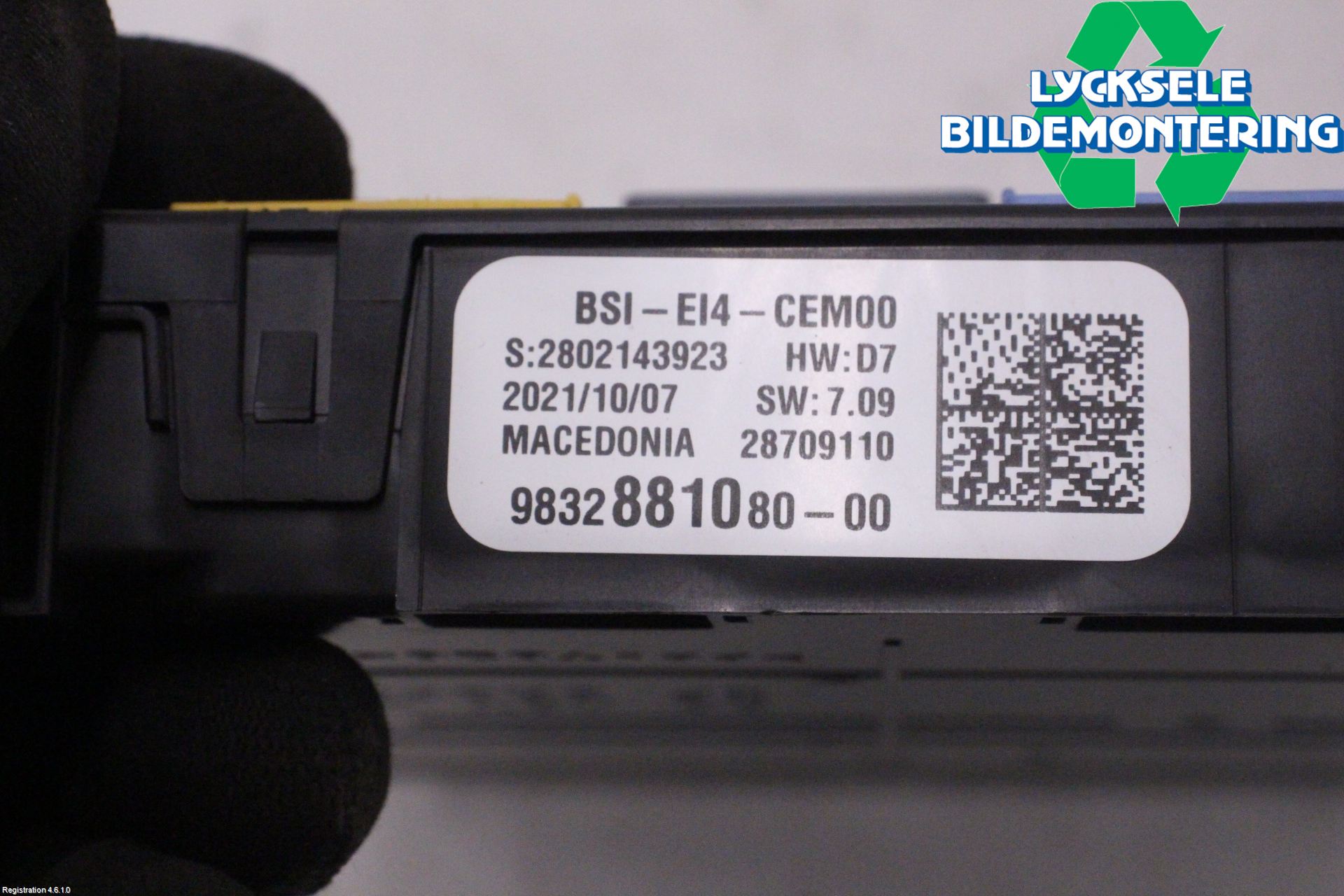 Peugeot 208/E-208 20- Säkringsdosa-Elcentral