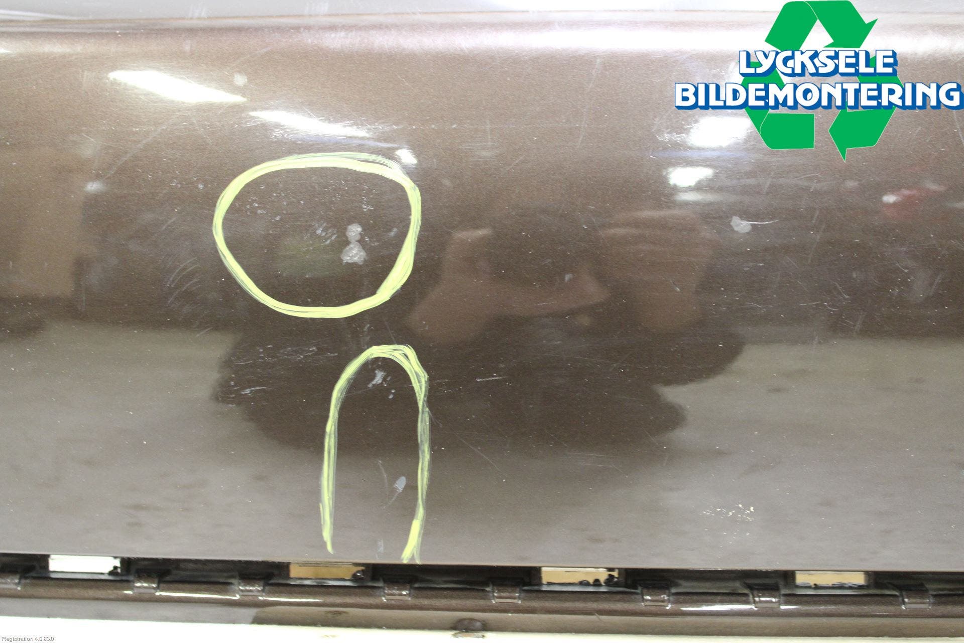 Audi A4/S4 08-11 Stötfångarbeklädnad Bak