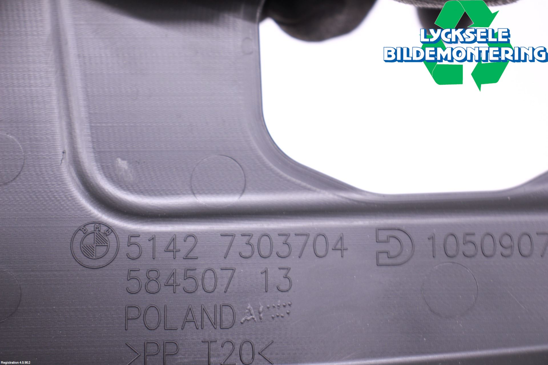 BMW i3 I01 13-22 Inr Plastd A-B-C Stolpe