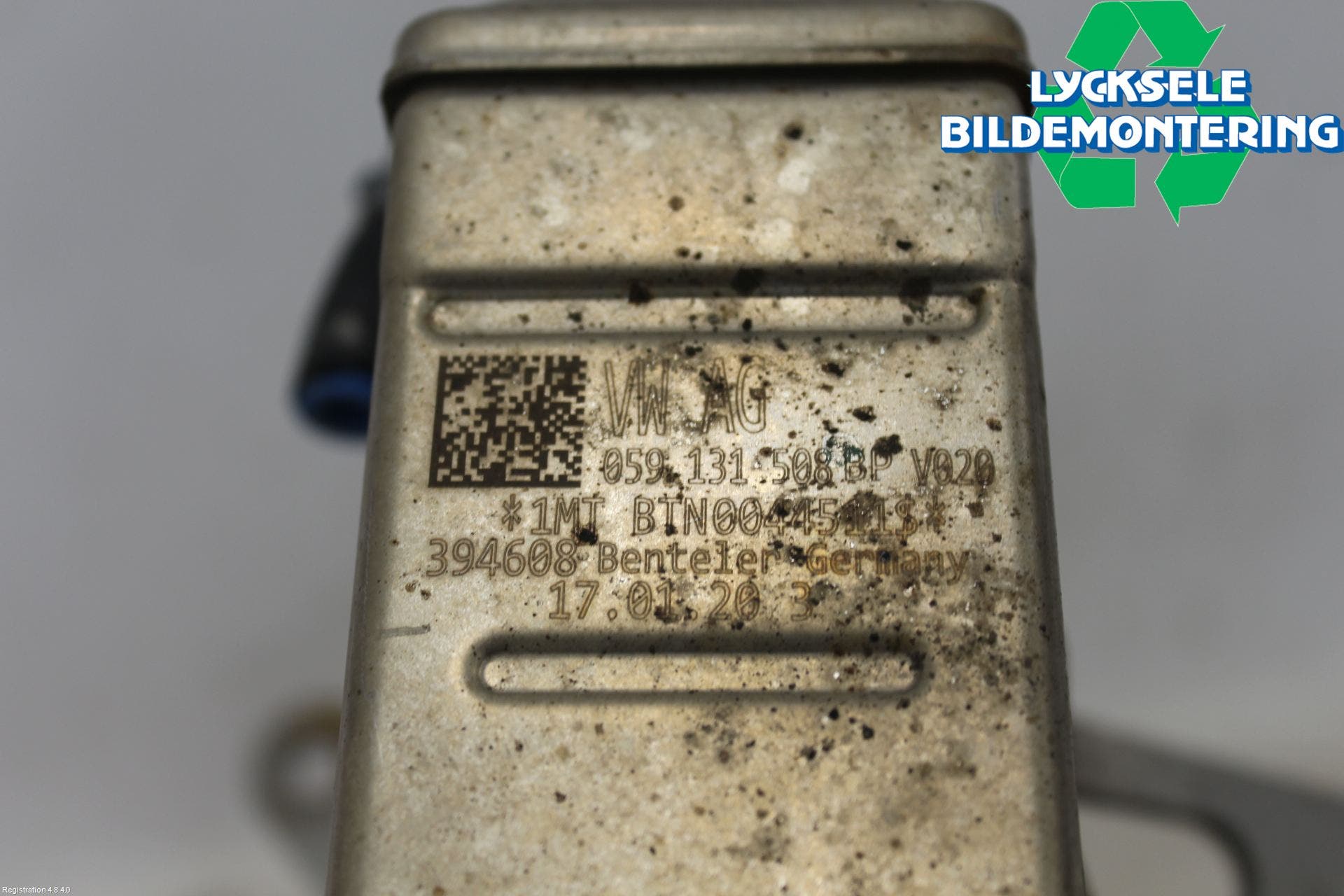 Audi Q8/SQ8 4M 19- Avgaskylare