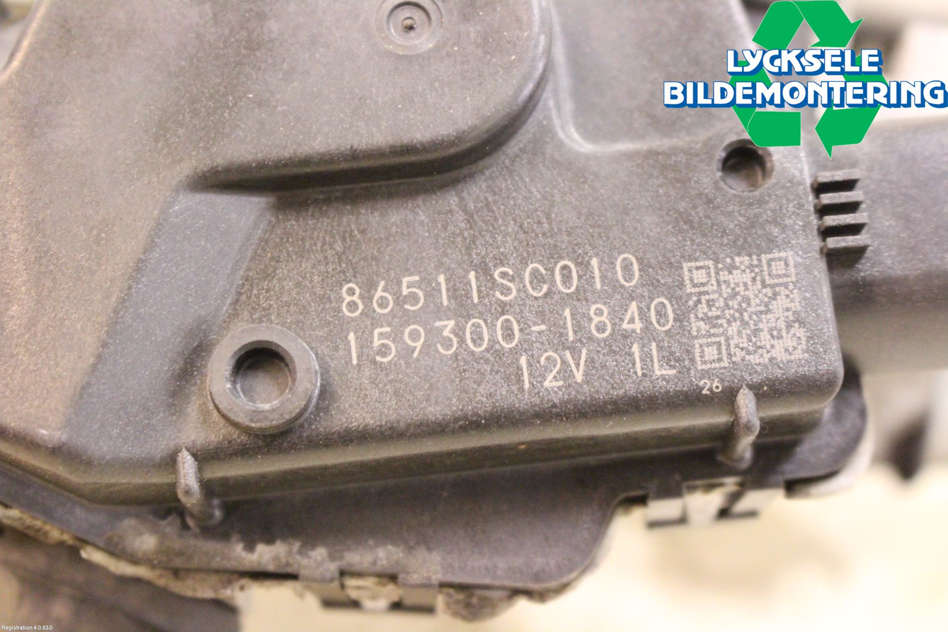 Subaru FORESTER SH  08-13 Torkarmekanism Vindruta