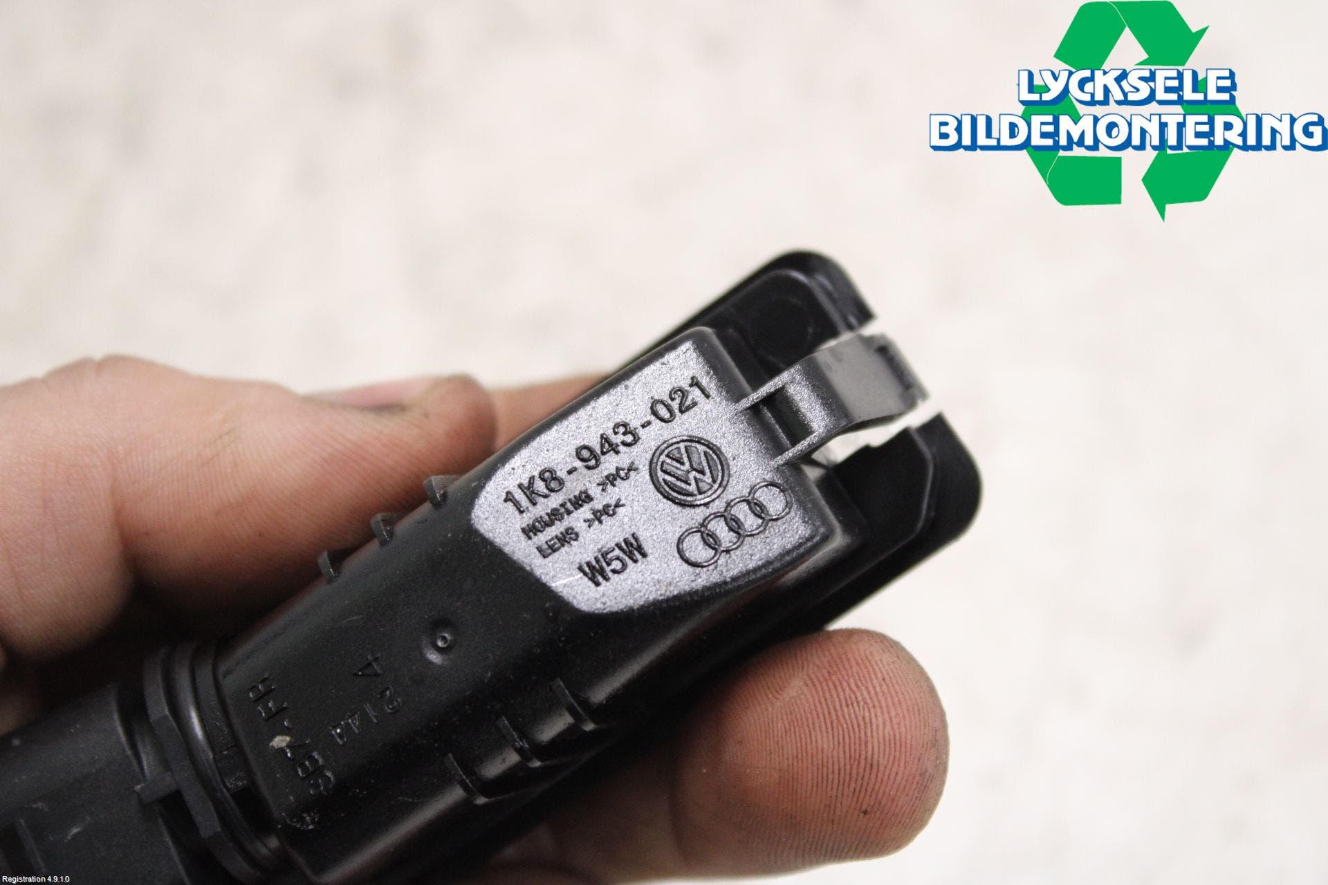 Volkswagen VW CADDY 11-15 Skylt Belysning