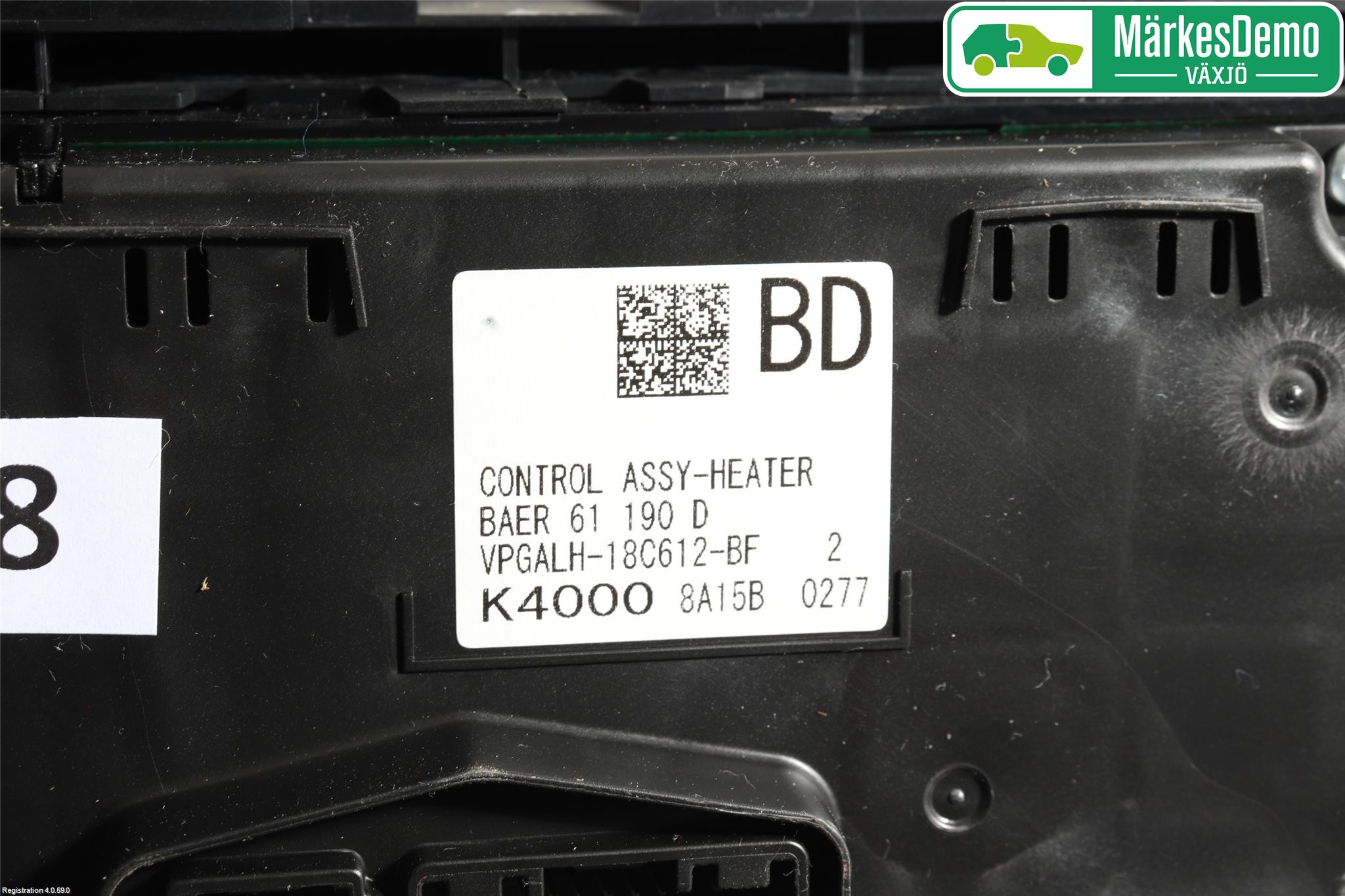 Mazda 3 III 14-19 Ac Styrenhet Ac Manöveren