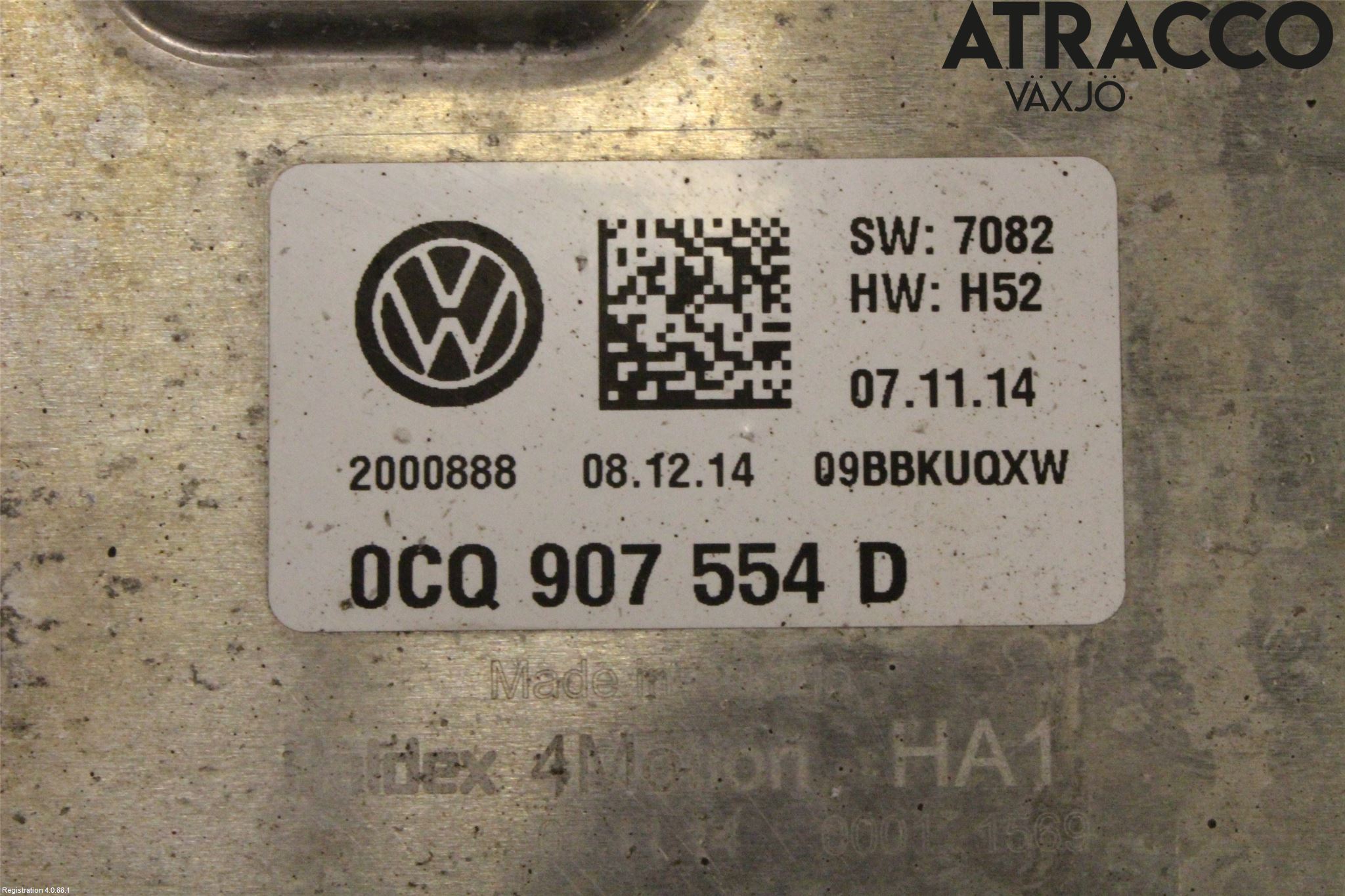 Volkswagen VW PASSAT 15-19 Bakväxel-Diff