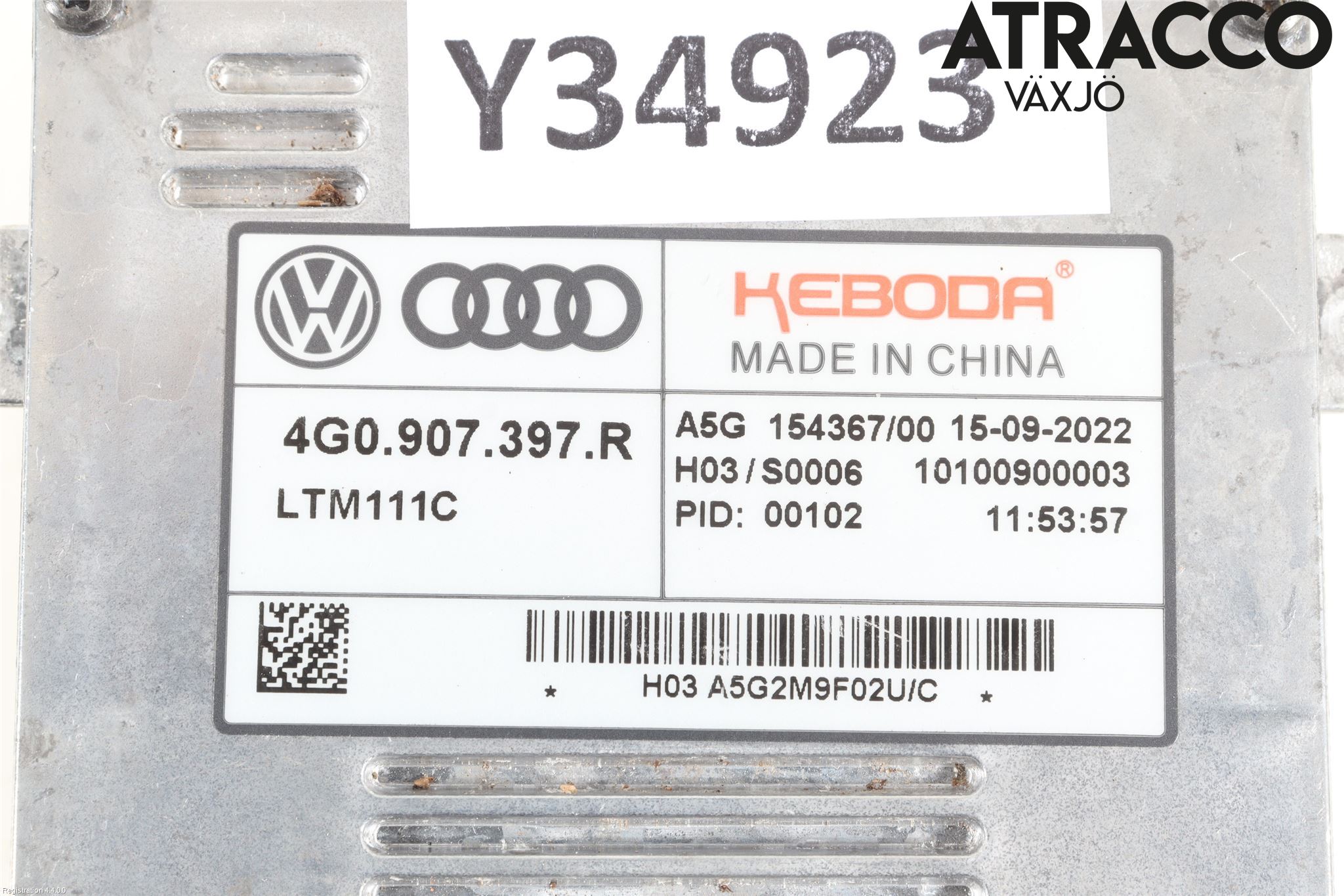 Skoda OCTAVIA (5E) 13-20 Styrenhet Strålkastare