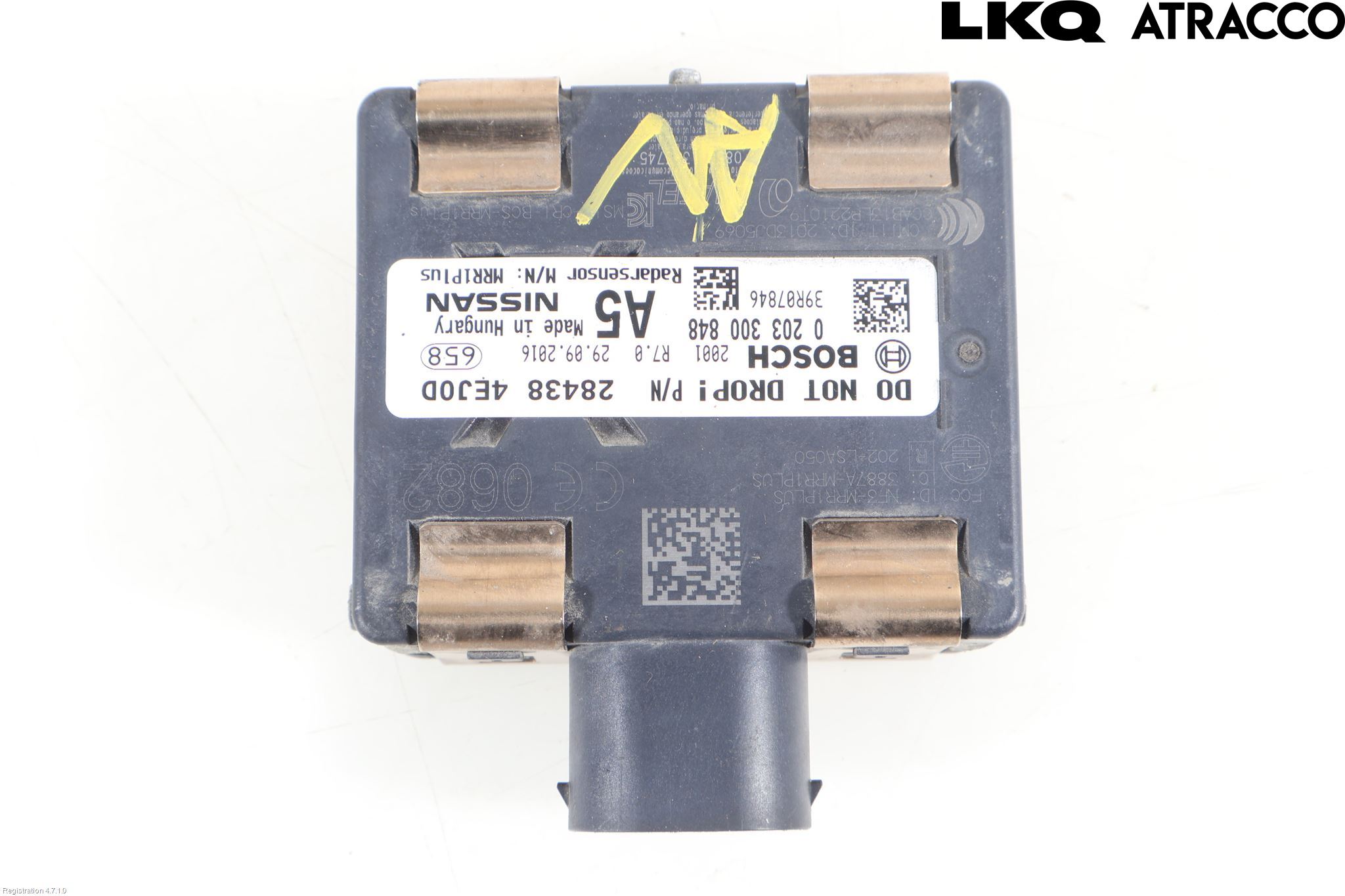 Nissan QASHQAI 14-17 Sensor Adaptiv Farthållare