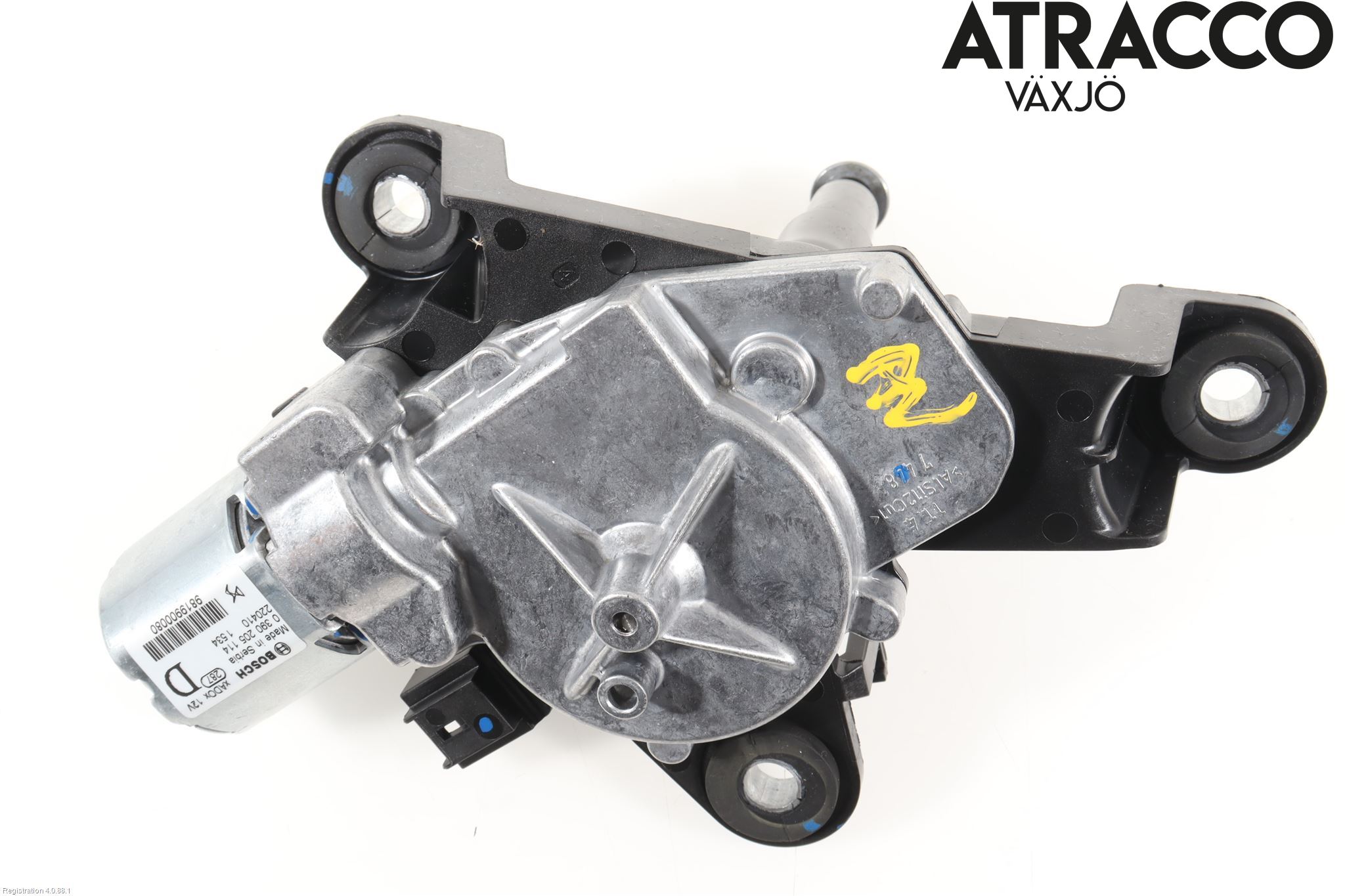 Peugeot 208/E-208 20- Torkarmotor Baklucka