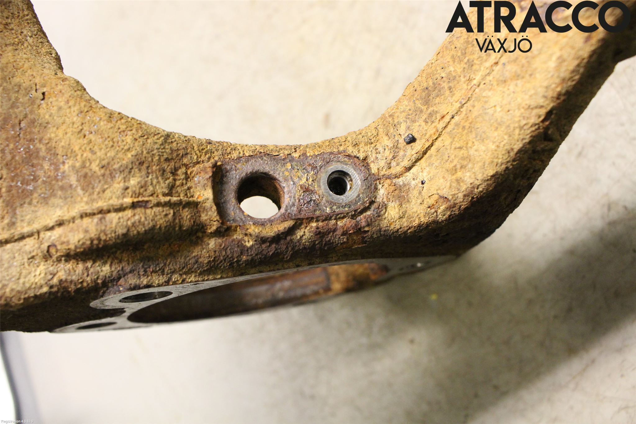 Toyota RAV4 13-18 Styrspindel Lagerhus Vä