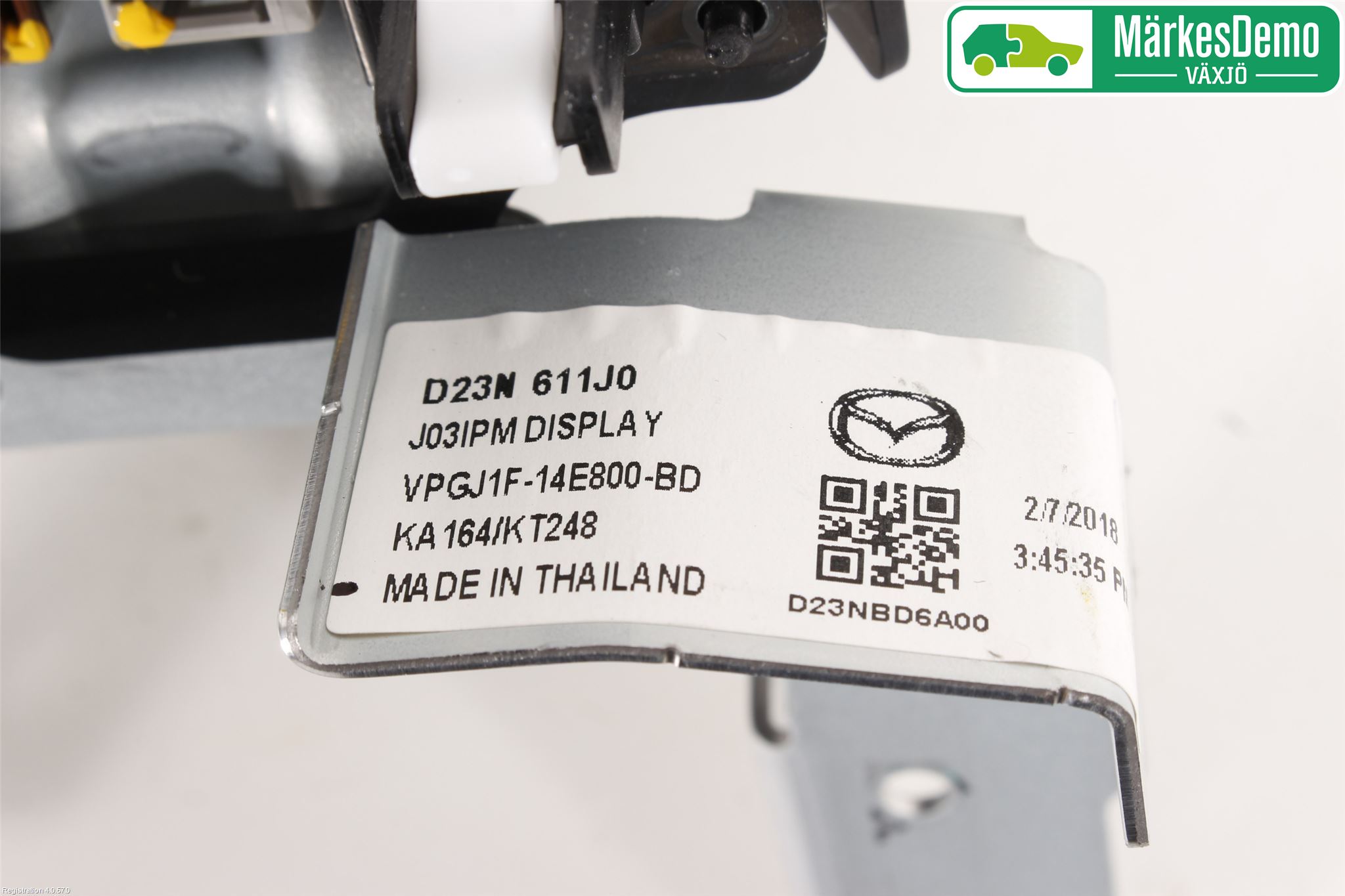 Mazda CX-3 Cd Radio - Multimediapanel