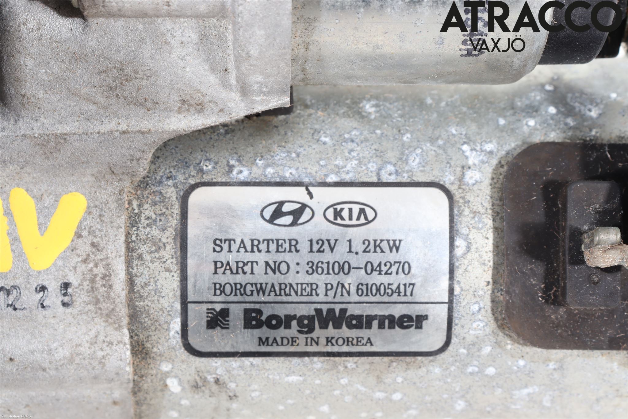 Hyundai KONA/ELECTRIC OS 18-23 Startmotor