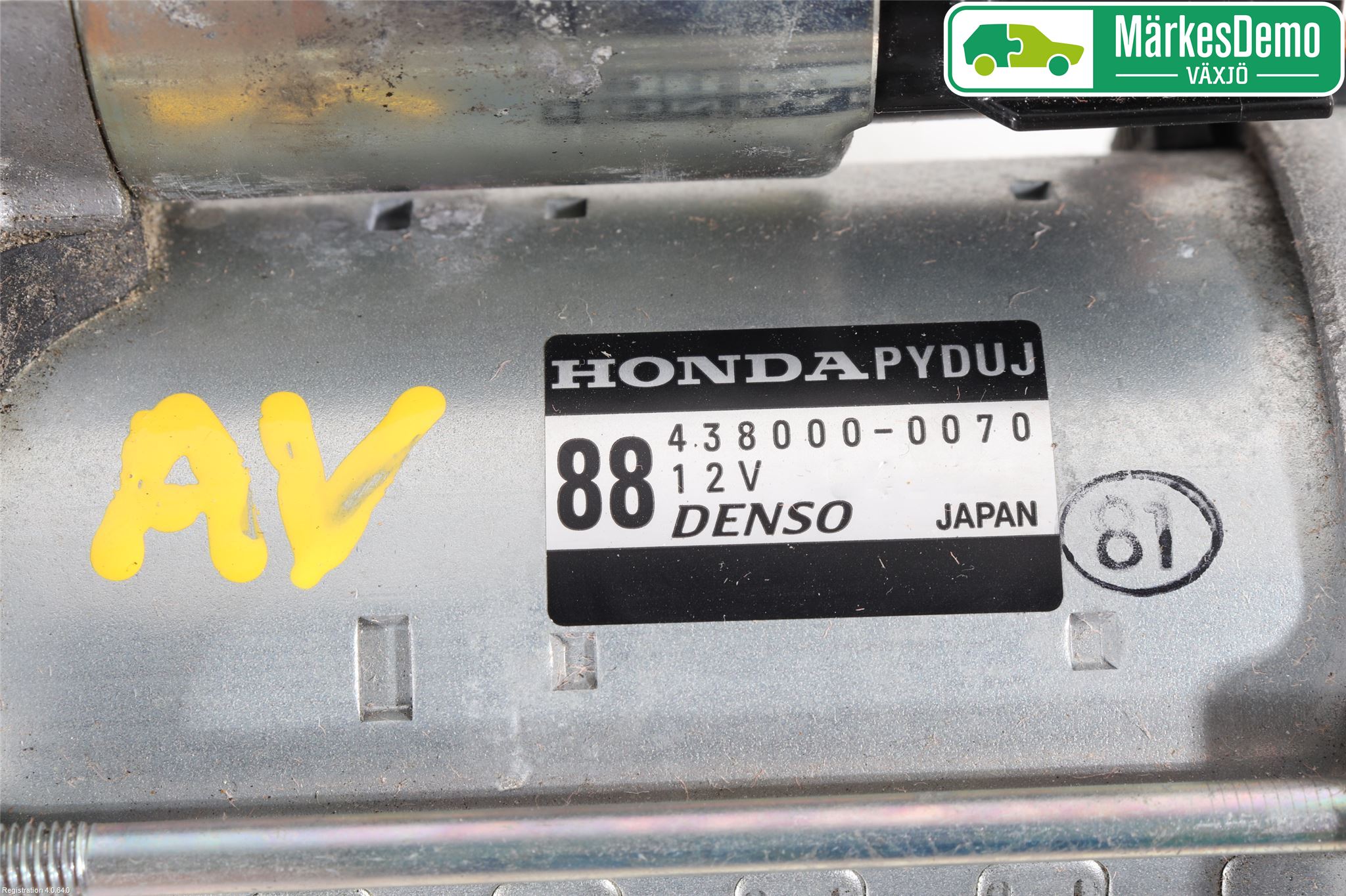 Honda CIVIC 17-22 Startmotor Diesel