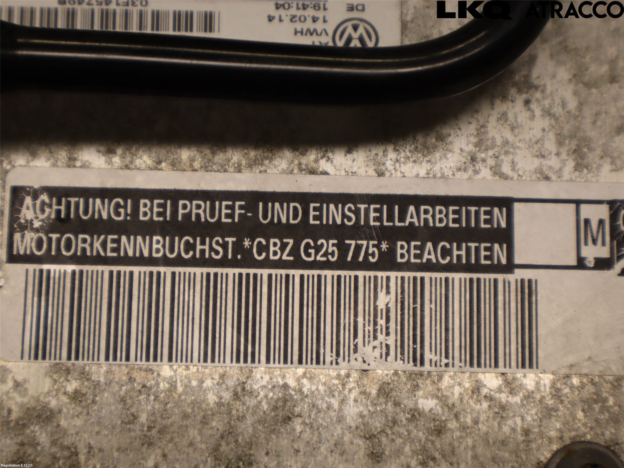 Volkswagen VW POLO 10-17 Motor Bensin