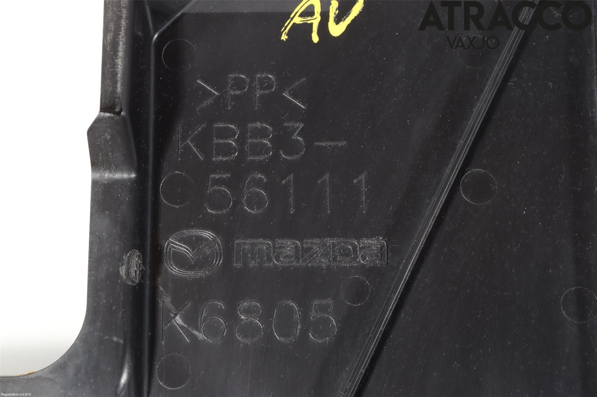 Mazda CX-60 22- Hasplåt Plåt-Plast