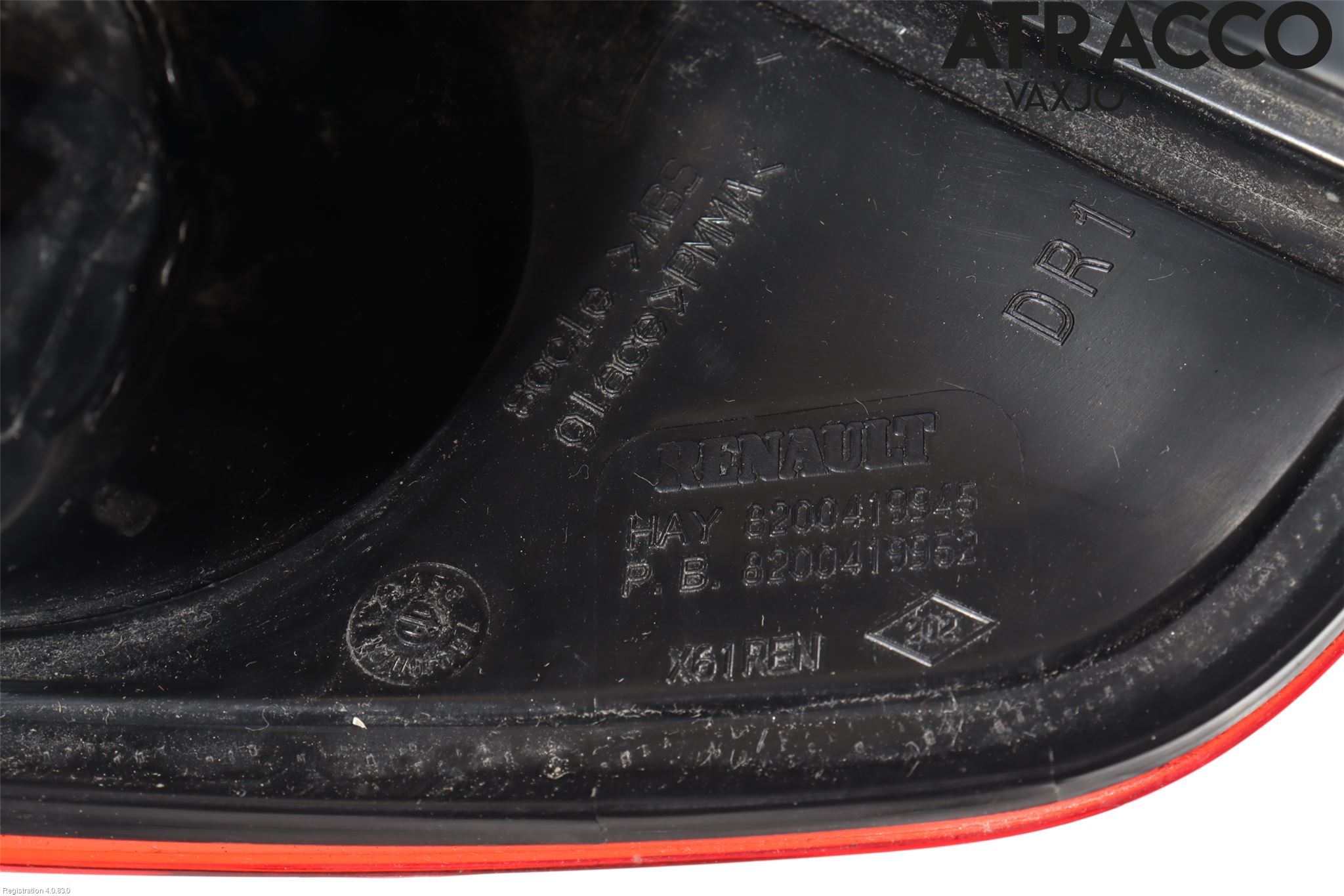 Renault KANGOO II 08-14 Bakljus Höger