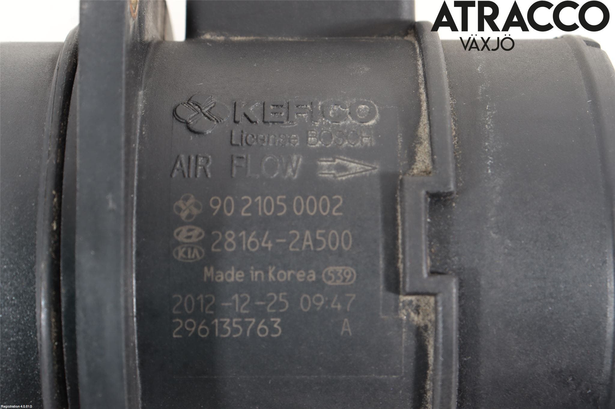 Kia CARENS III 13-19 Injluftmassamätare