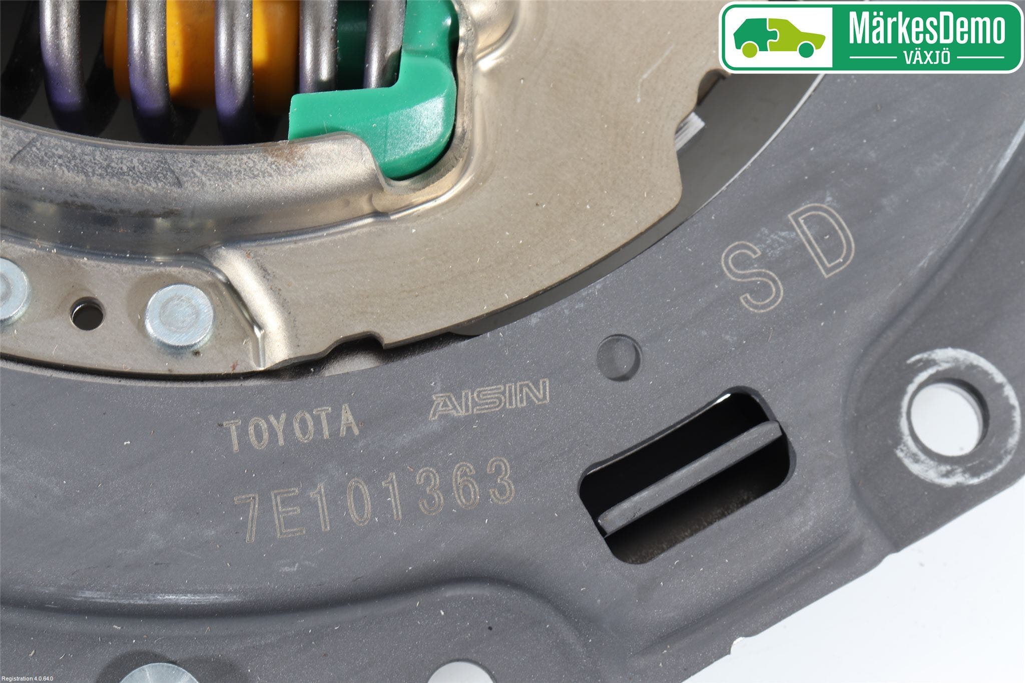 Toyota C-HR 16-23 Koppling-Lamell