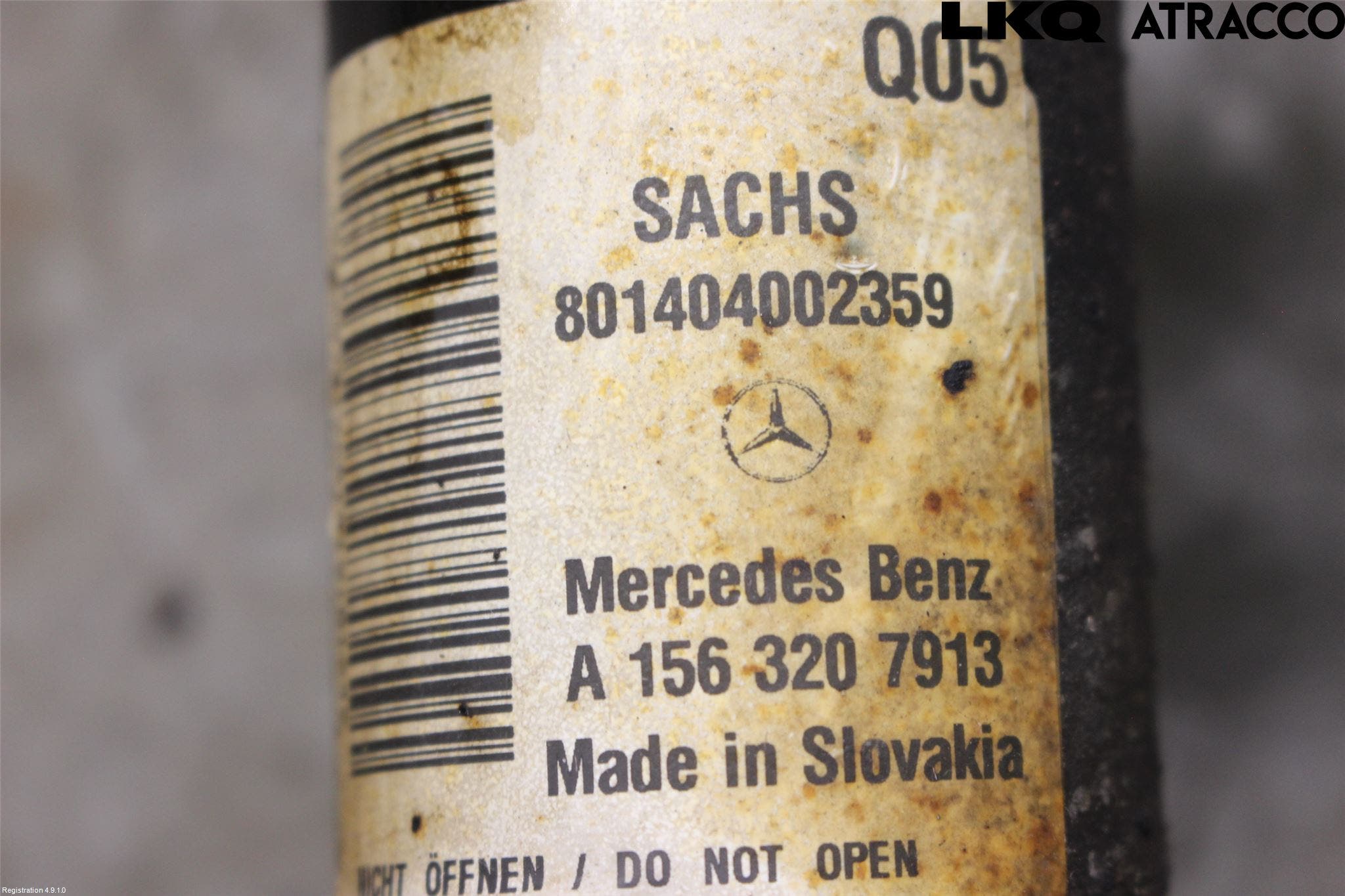 Mercedes-Benz MB GLA-KLASS (X156) 13-20 Fjäderben Fram Vänster