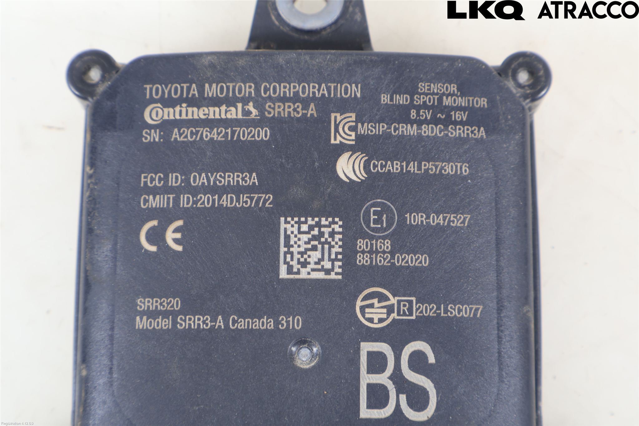 Toyota COROLLA 19- Sensor Aktivt Kollisionsskydd
